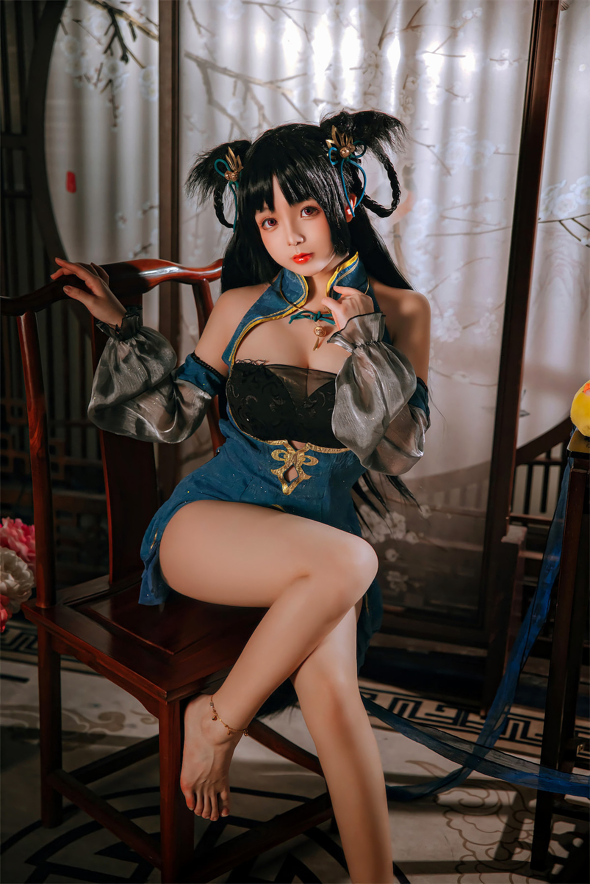 Cosplay Rinaijiao日奈娇 碧蓝航线 大潮旗袍