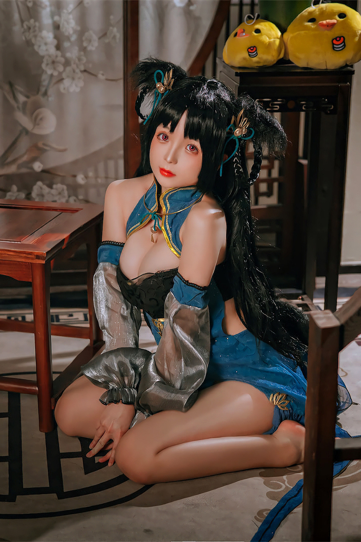 Cosplay Rinaijiao日奈娇 碧蓝航线 大潮旗袍