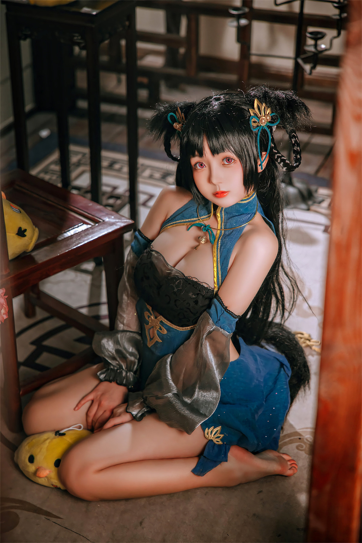 Cosplay Rinaijiao日奈娇 碧蓝航线 大潮旗袍