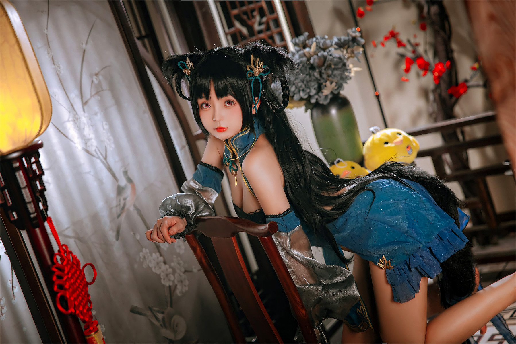 Cosplay Rinaijiao日奈娇 碧蓝航线 大潮旗袍