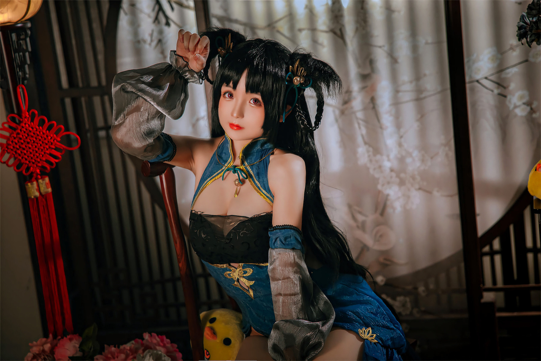 Cosplay Rinaijiao日奈娇 碧蓝航线 大潮旗袍