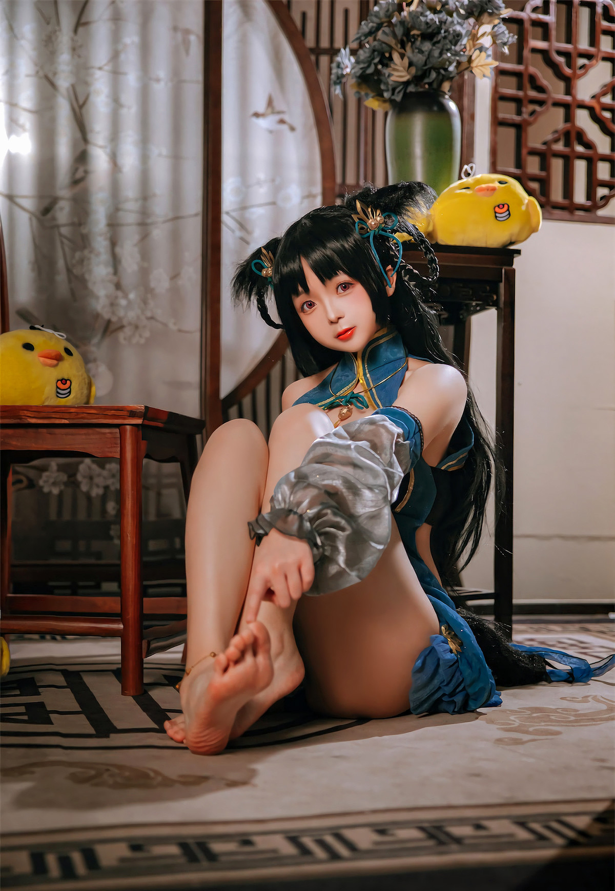 Cosplay Rinaijiao日奈娇 碧蓝航线 大潮旗袍