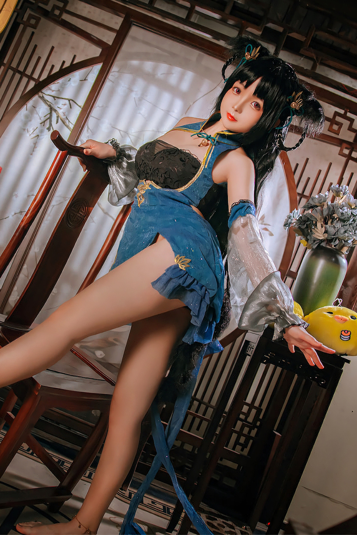 Cosplay Rinaijiao日奈娇 碧蓝航线 大潮旗袍