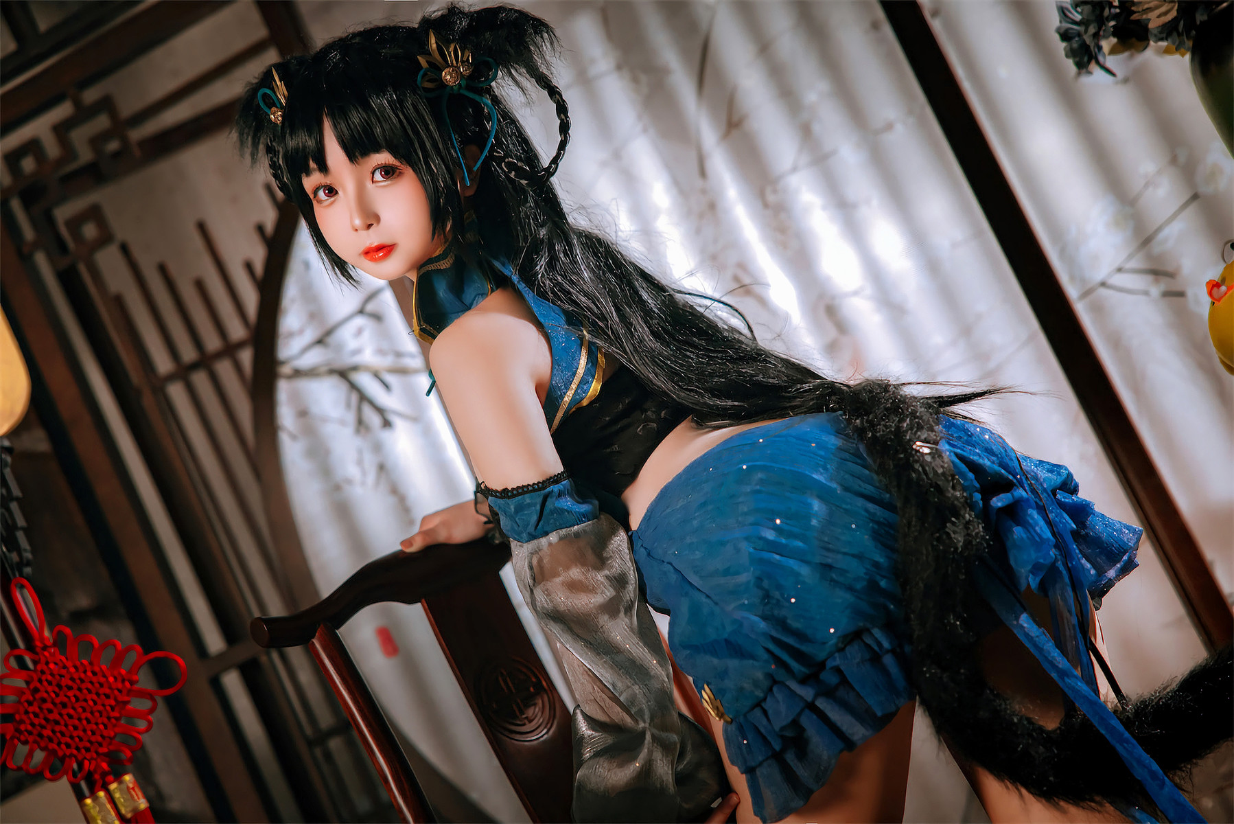 Cosplay Rinaijiao日奈娇 碧蓝航线 大潮旗袍