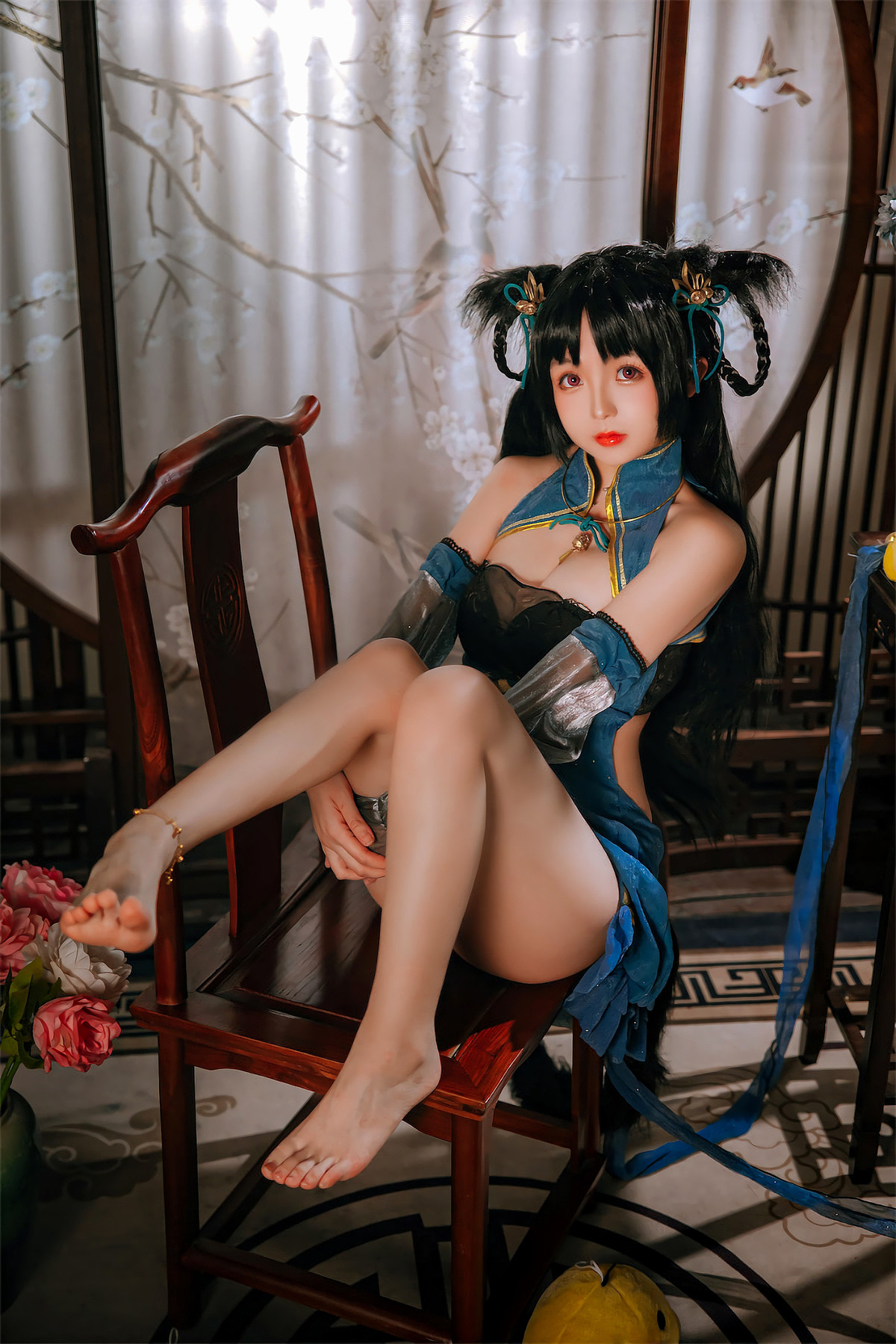 Cosplay Rinaijiao日奈娇 碧蓝航线 大潮旗袍