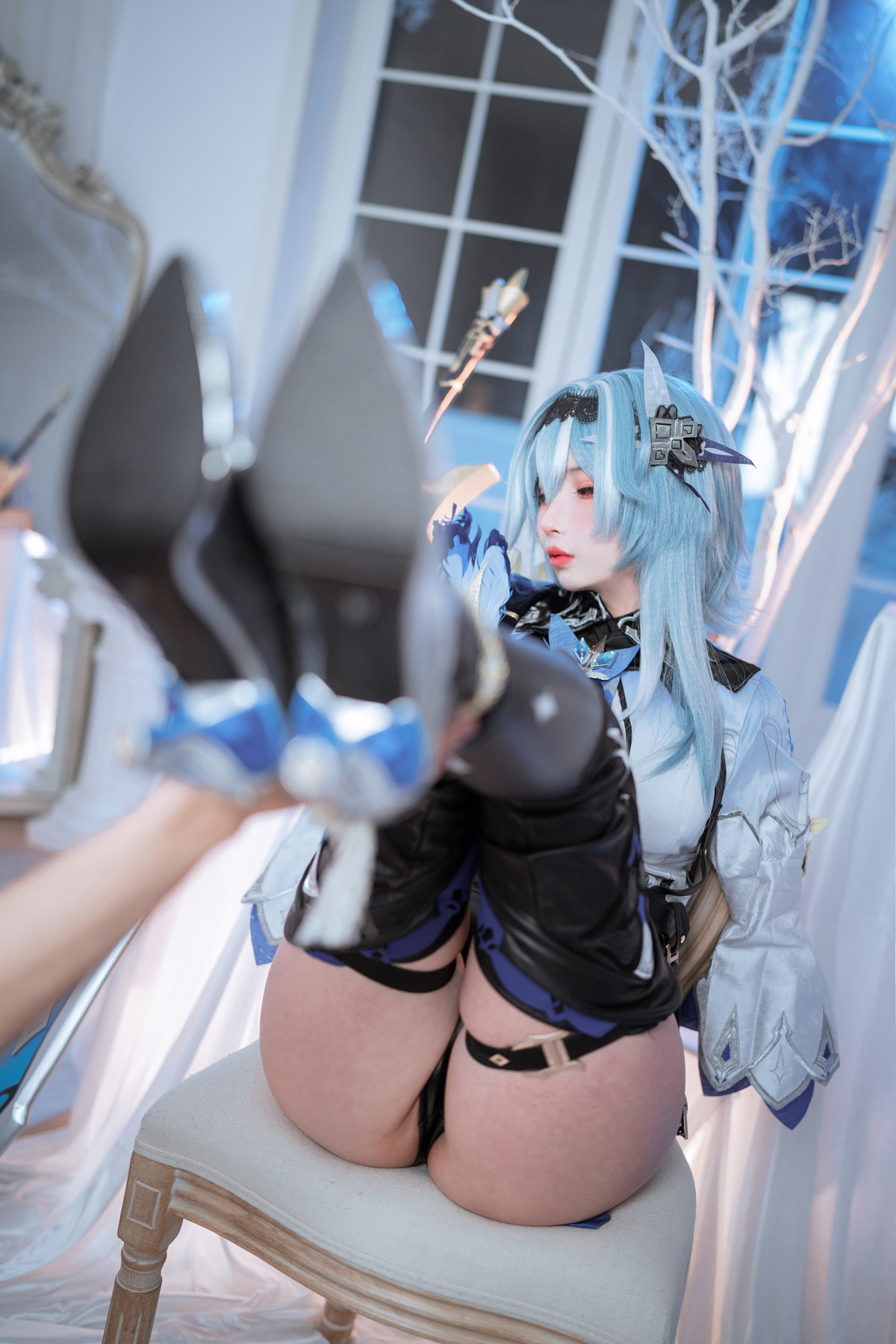 Cosplay Rioko凉凉子 优菈浪花骑士