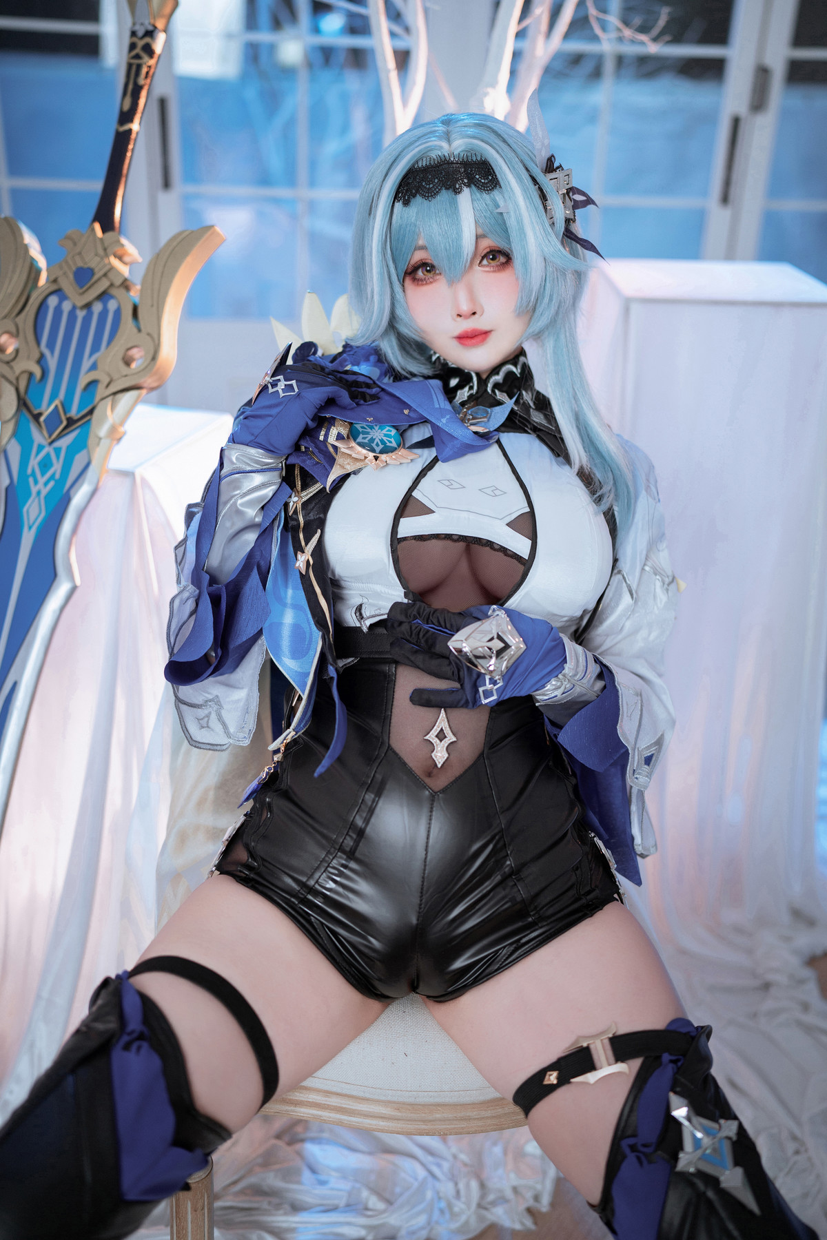 Cosplay Rioko凉凉子 优菈浪花骑士