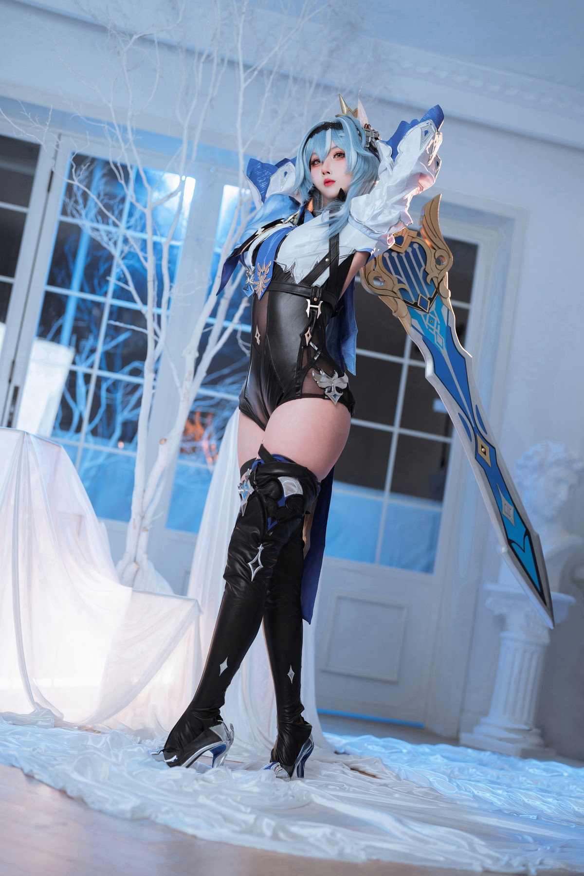 Cosplay Rioko凉凉子 优菈浪花骑士