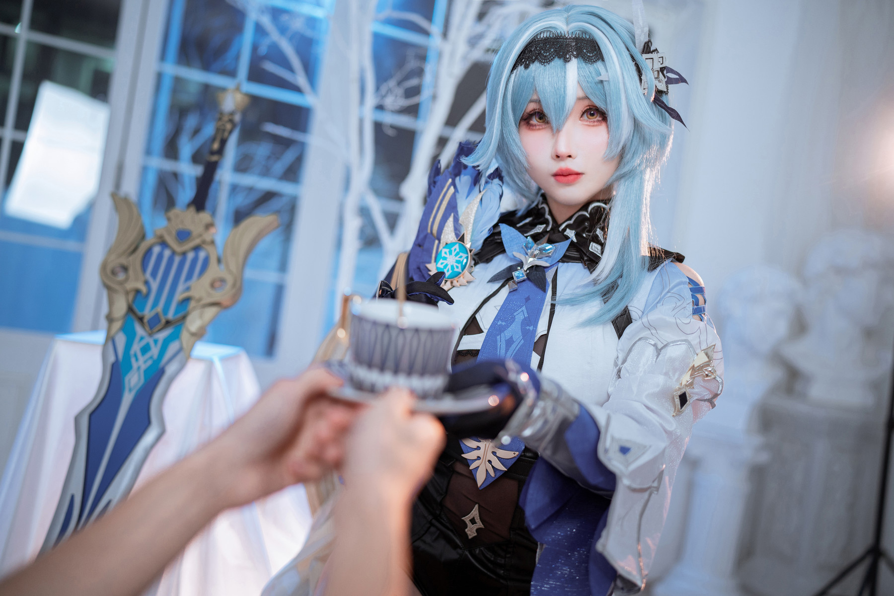 Cosplay Rioko凉凉子 优菈浪花骑士