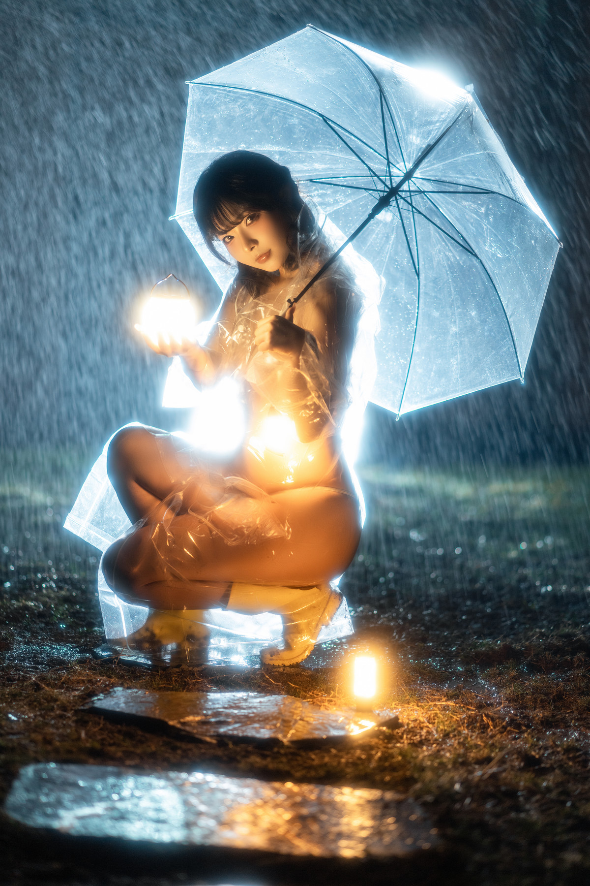 Cosplay Yuuhui玉汇 雨夜独舞 Set.01