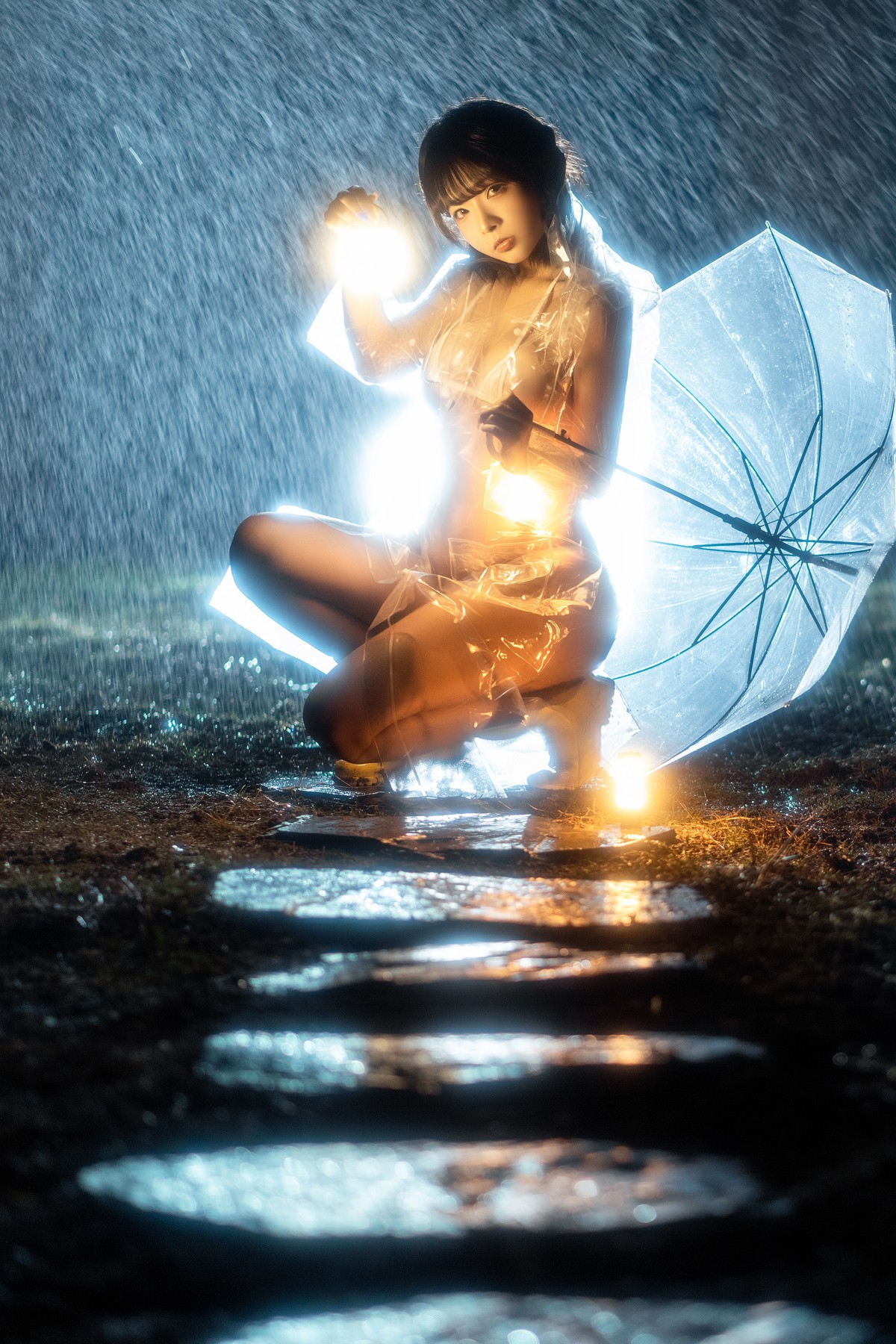 Cosplay Yuuhui玉汇 雨夜独舞 Set.02