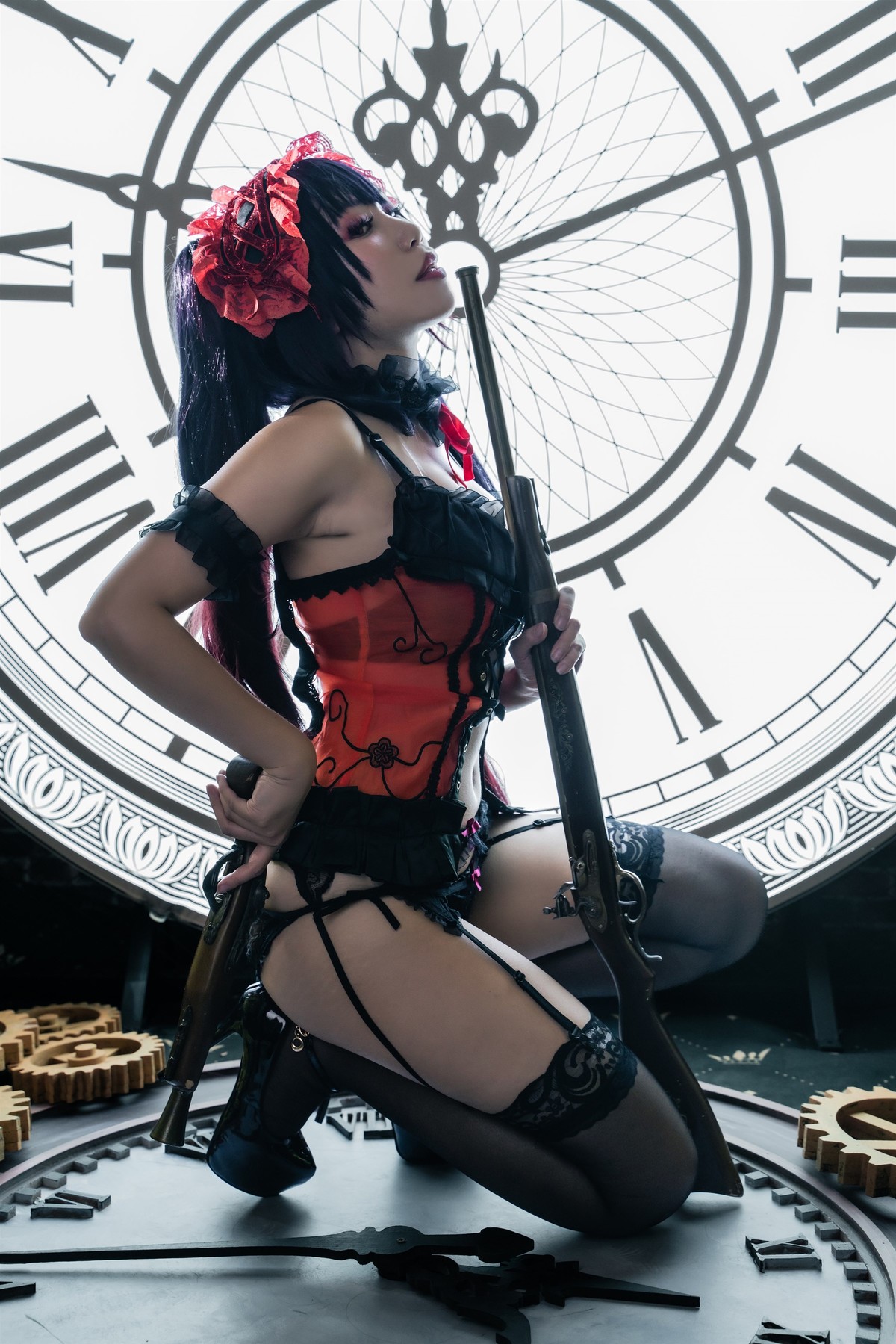 Cosplay 小琪Aki 时崎狂三 Kurumi Tokisaki