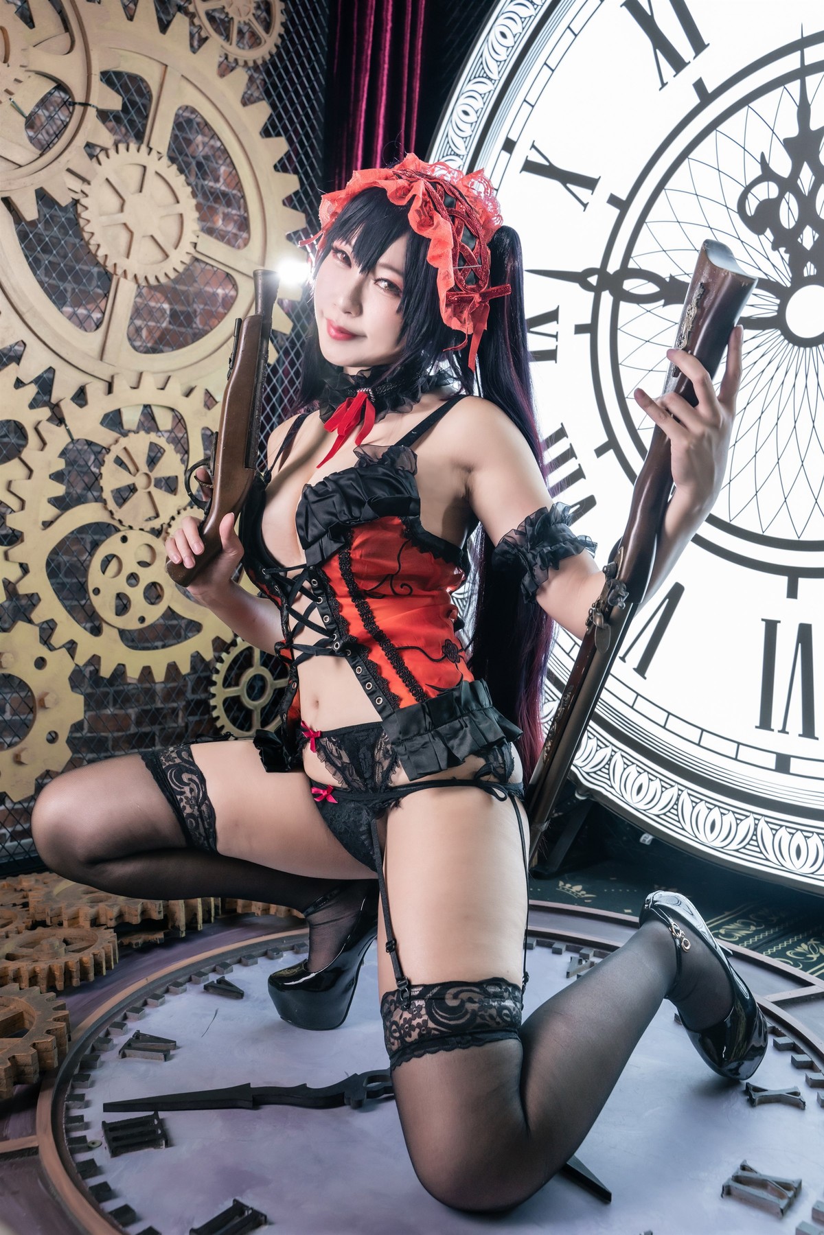 Cosplay 小琪Aki 时崎狂三 Kurumi Tokisaki