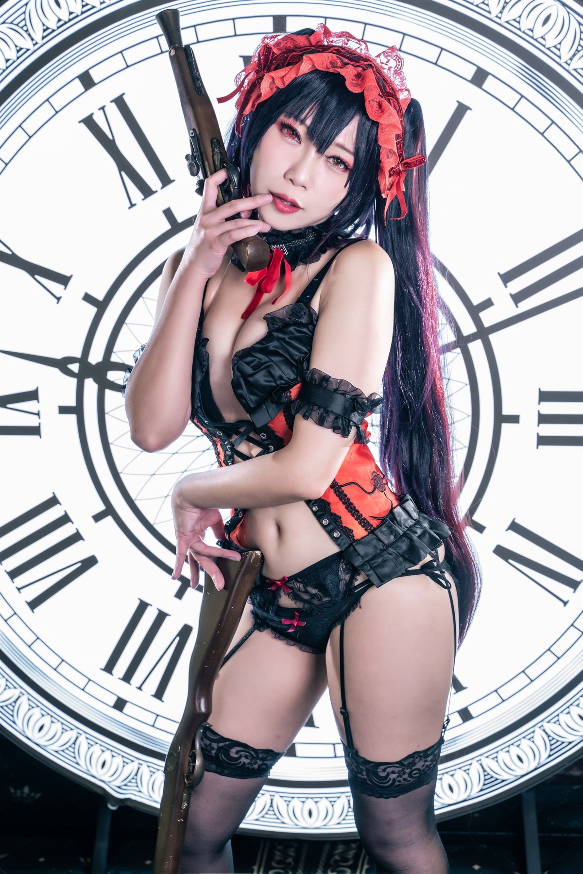 Cosplay 小琪Aki 时崎狂三 Kurumi Tokisaki