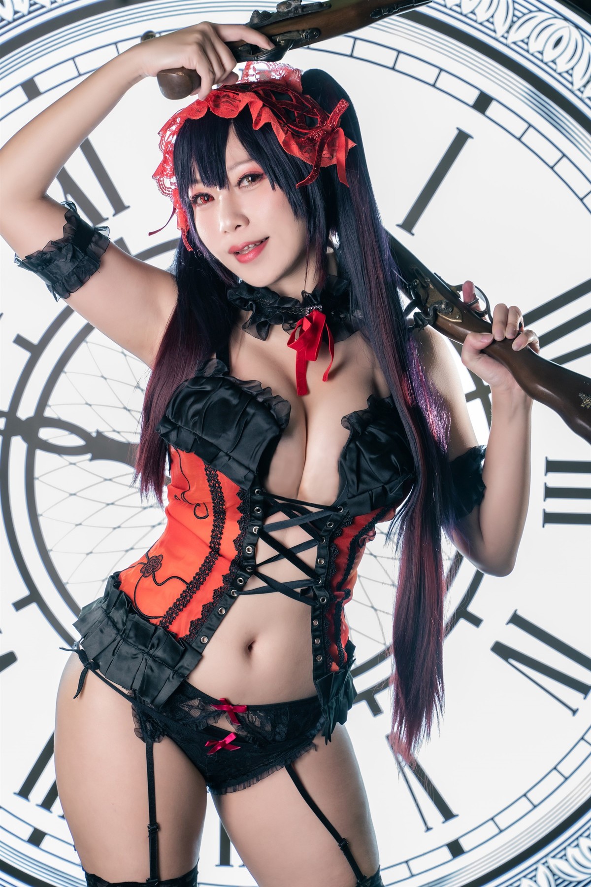 Cosplay 小琪Aki 时崎狂三 Kurumi Tokisaki