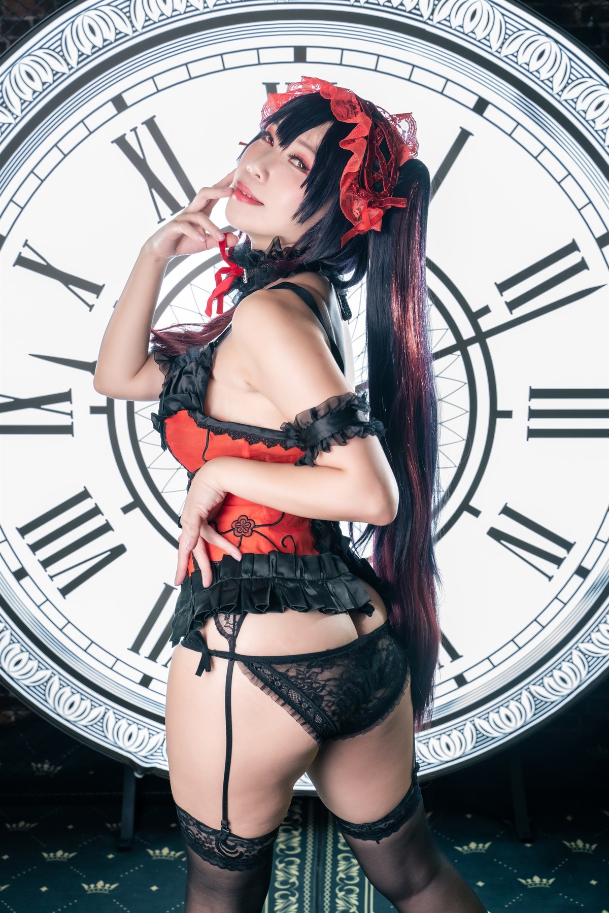 Cosplay 小琪Aki 时崎狂三 Kurumi Tokisaki