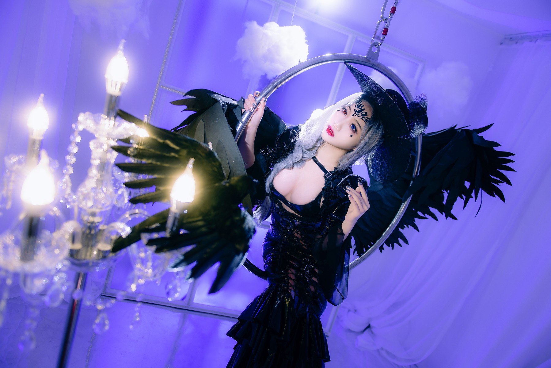 Cosplay 洛璃LoLiSAMA 魔女莉莉丝 Set.01