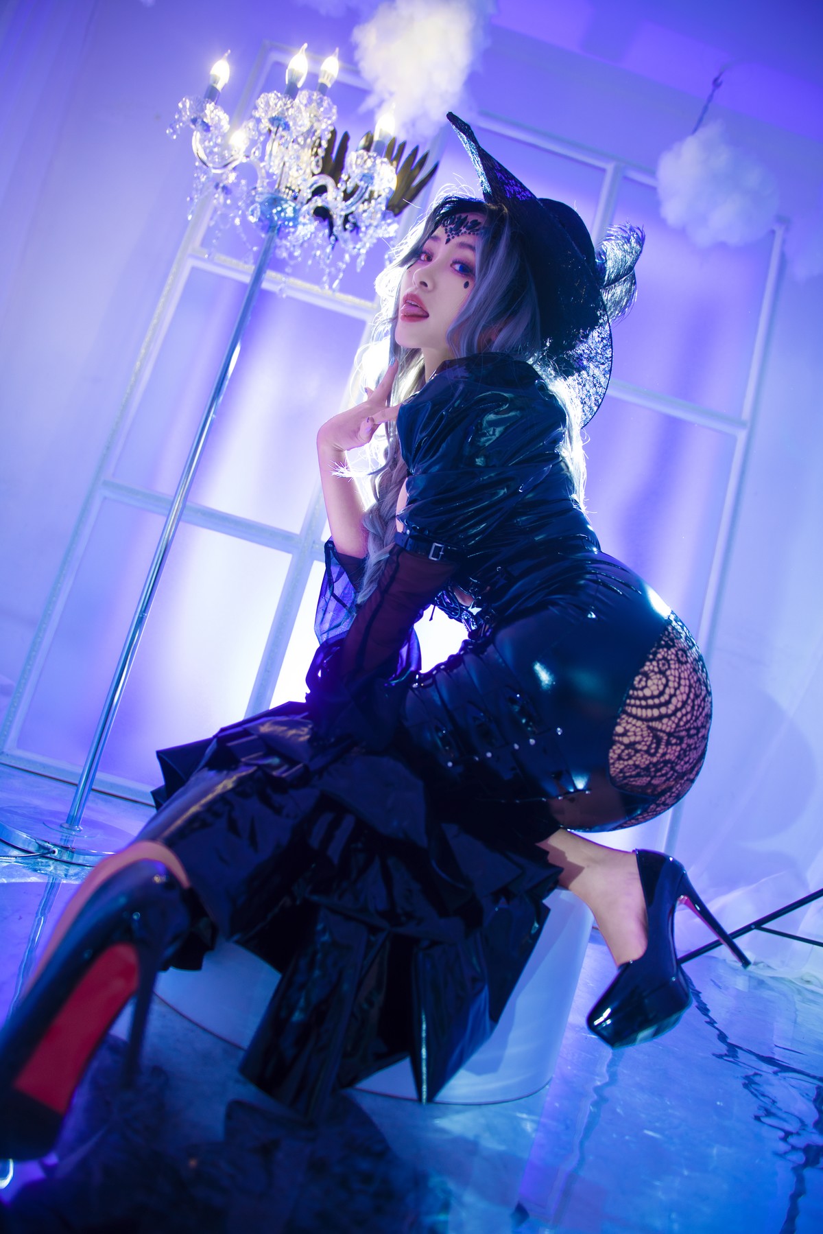 Cosplay 洛璃LoLiSAMA 魔女莉莉丝 Set.02