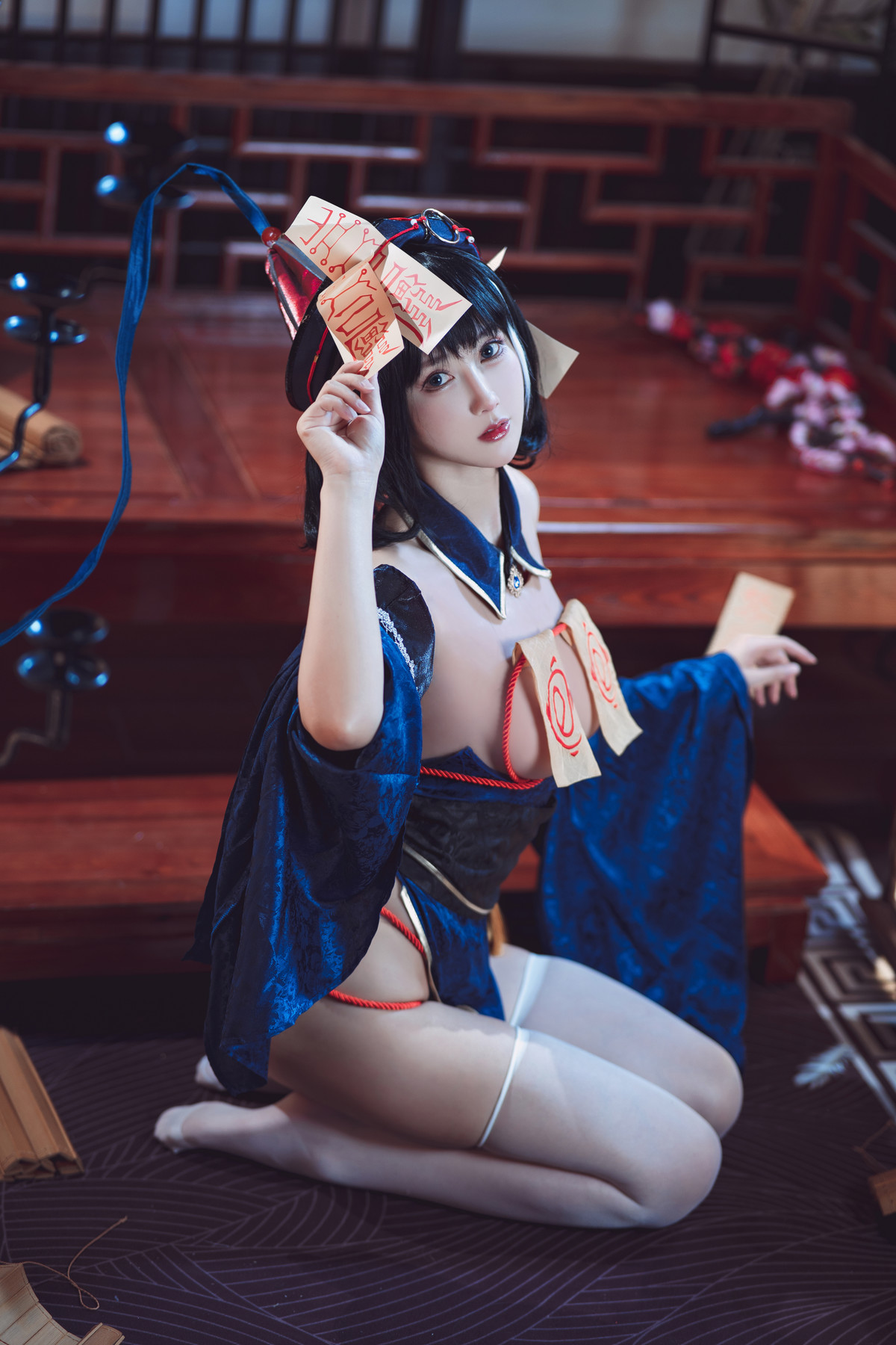 Cosplay 羽生三未 华甲欢庆僵尸三未全