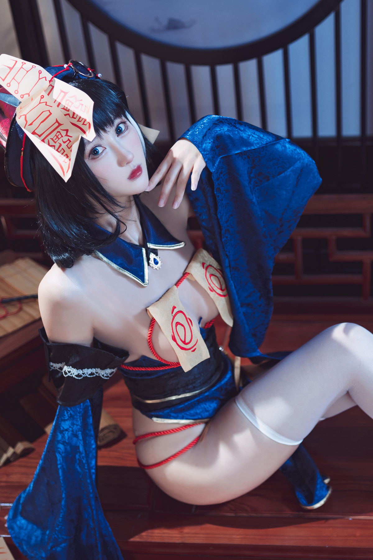 Cosplay 羽生三未 华甲欢庆僵尸三未全