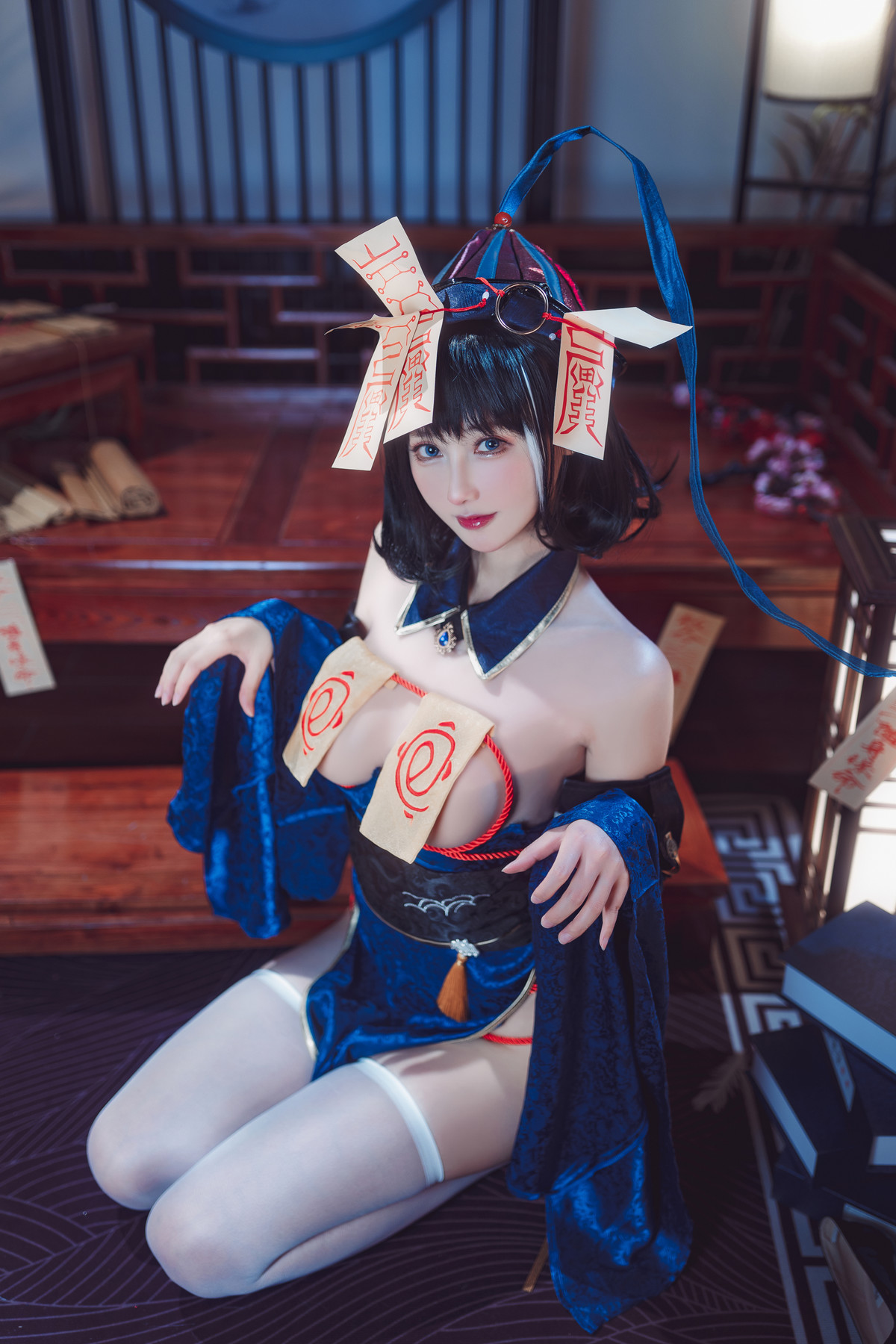 Cosplay 羽生三未 华甲欢庆僵尸三未全