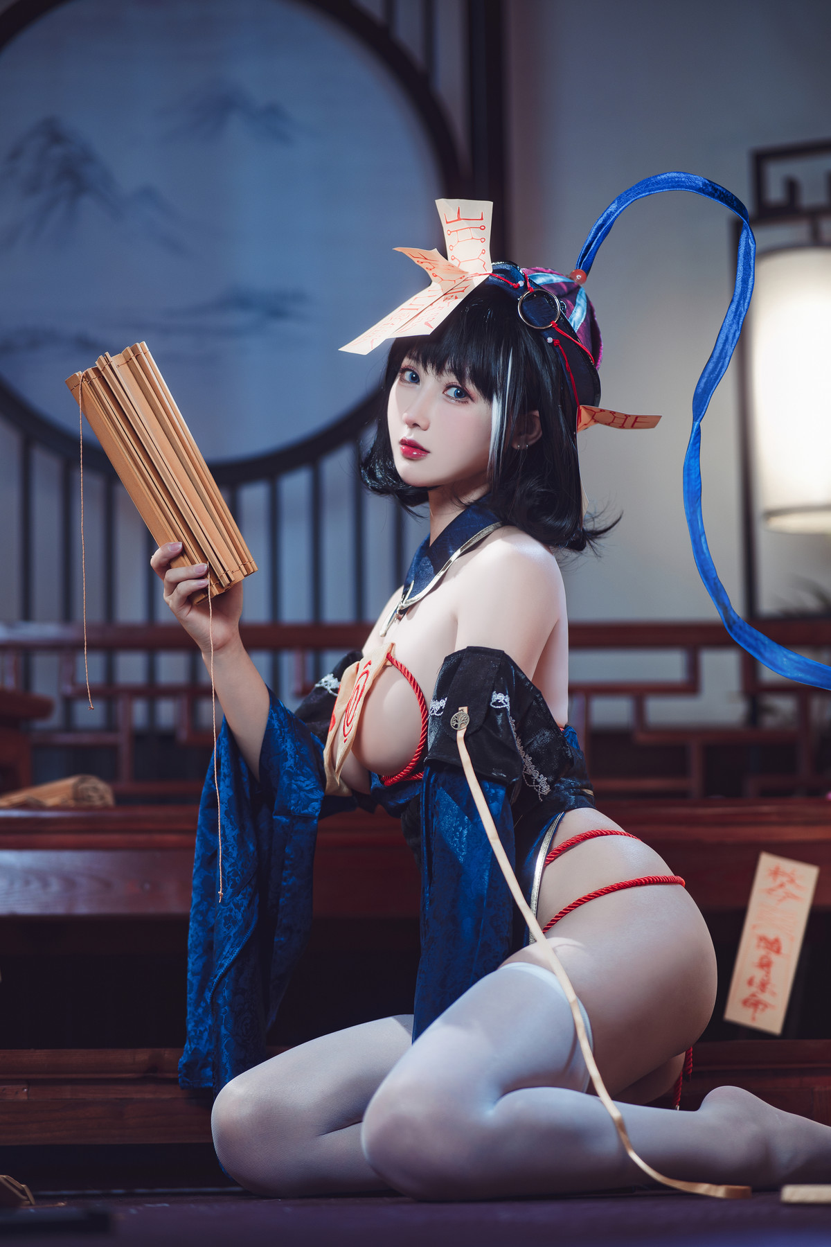 Cosplay 羽生三未 华甲欢庆僵尸三未全