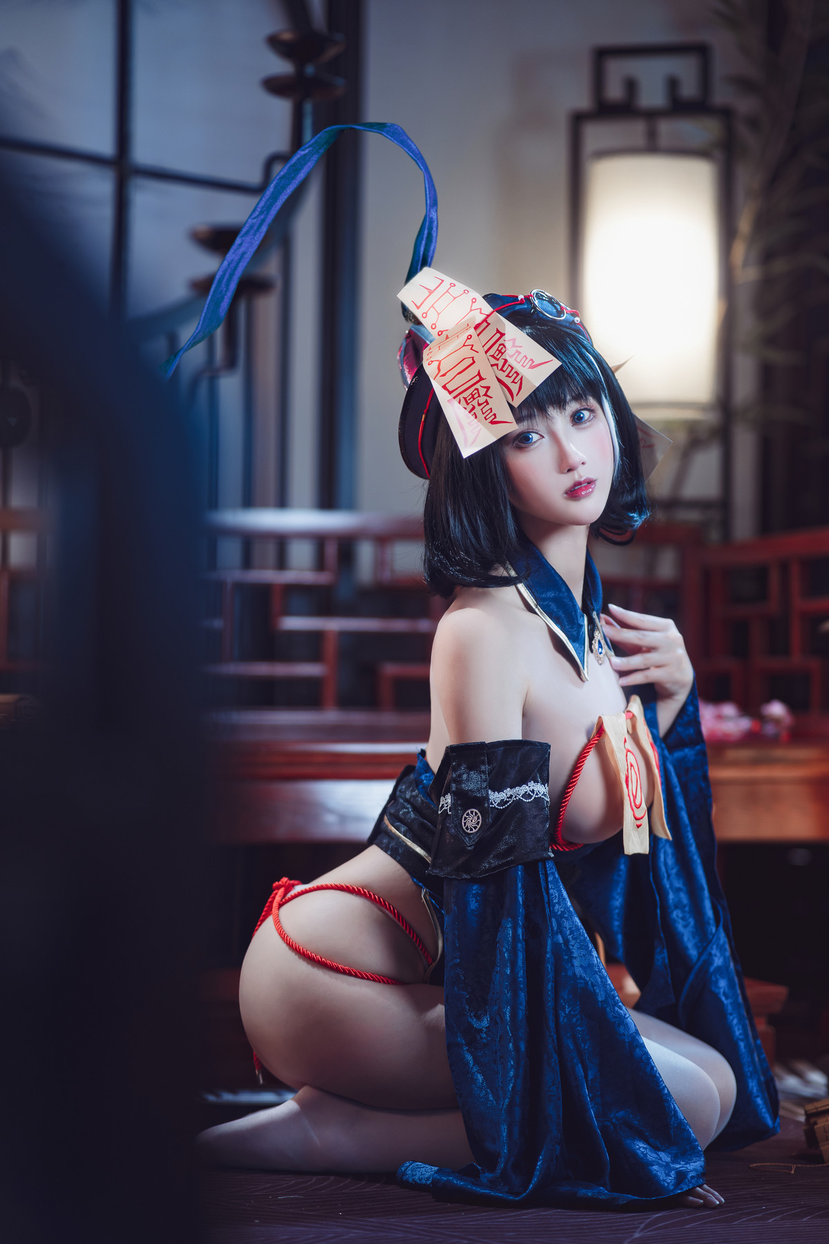 Cosplay 羽生三未 华甲欢庆僵尸三未全