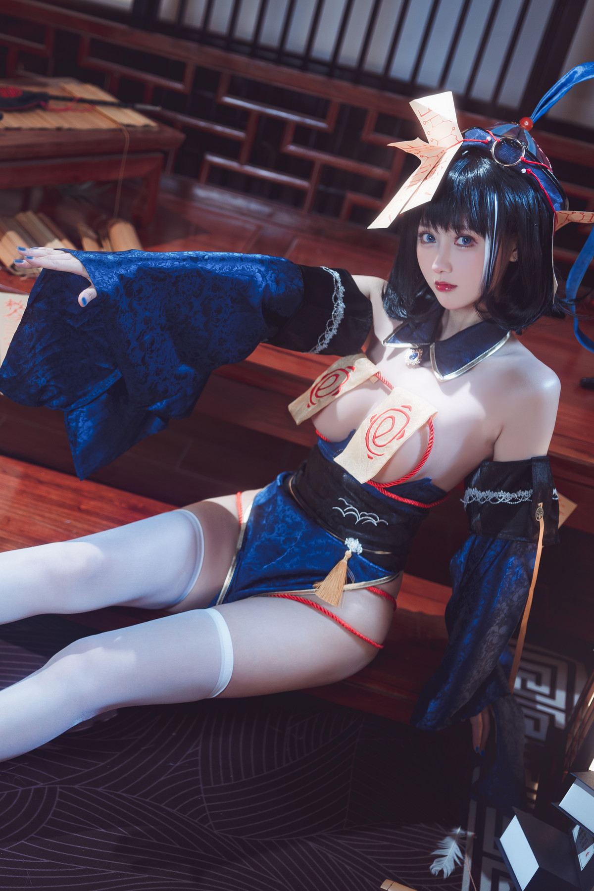 Cosplay 羽生三未 华甲欢庆僵尸三未全