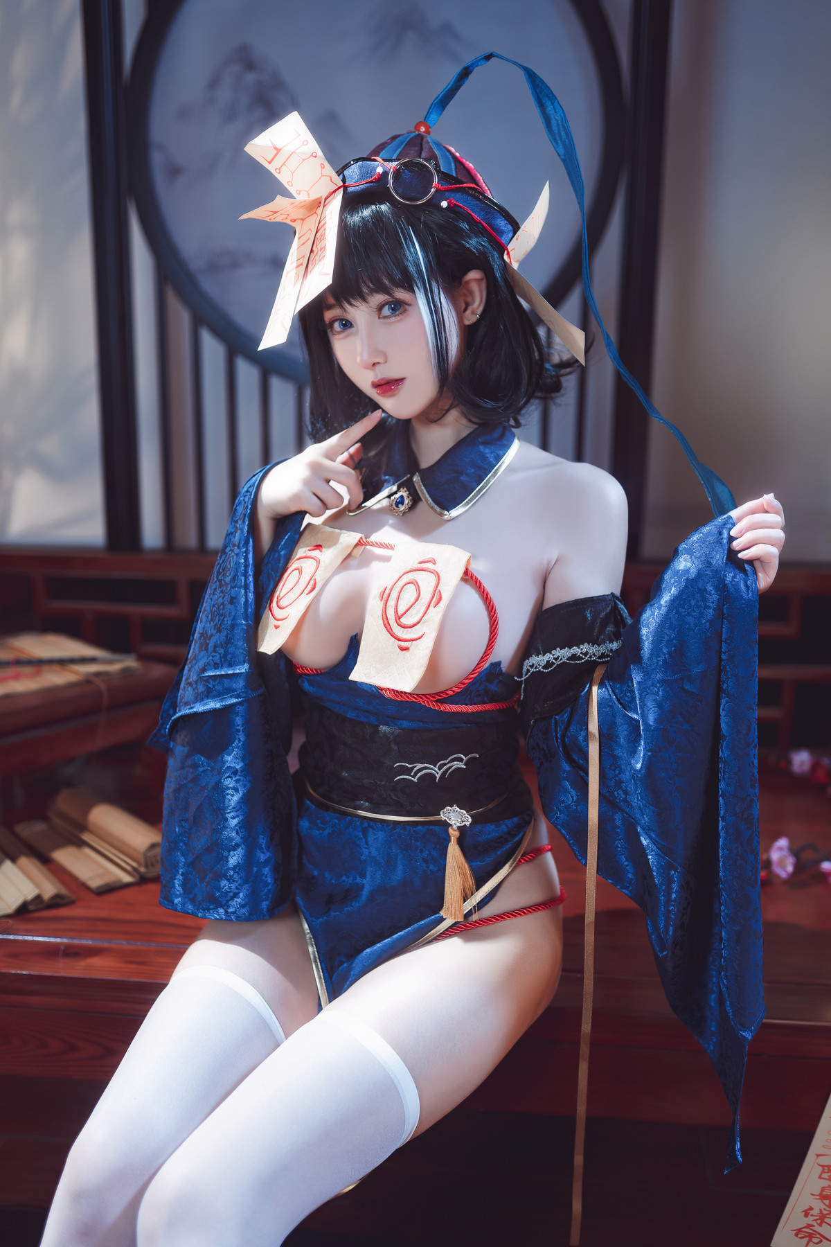 Cosplay 羽生三未 华甲欢庆僵尸三未全