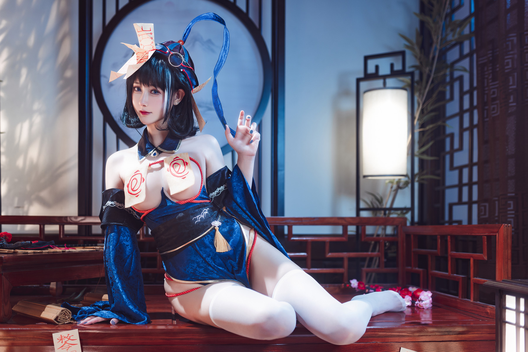 Cosplay 羽生三未 华甲欢庆僵尸三未全