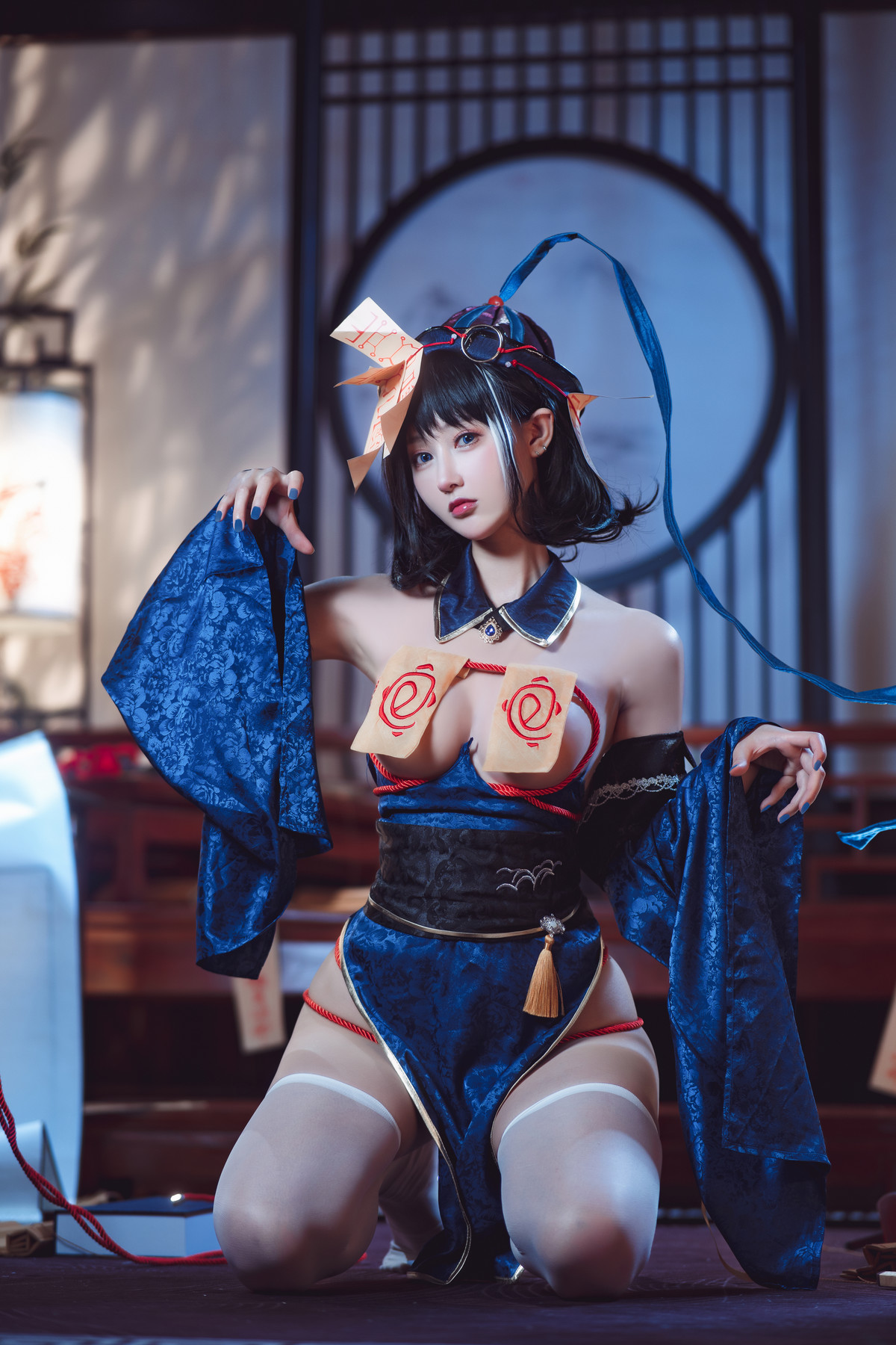 Cosplay 羽生三未 华甲欢庆僵尸三未全