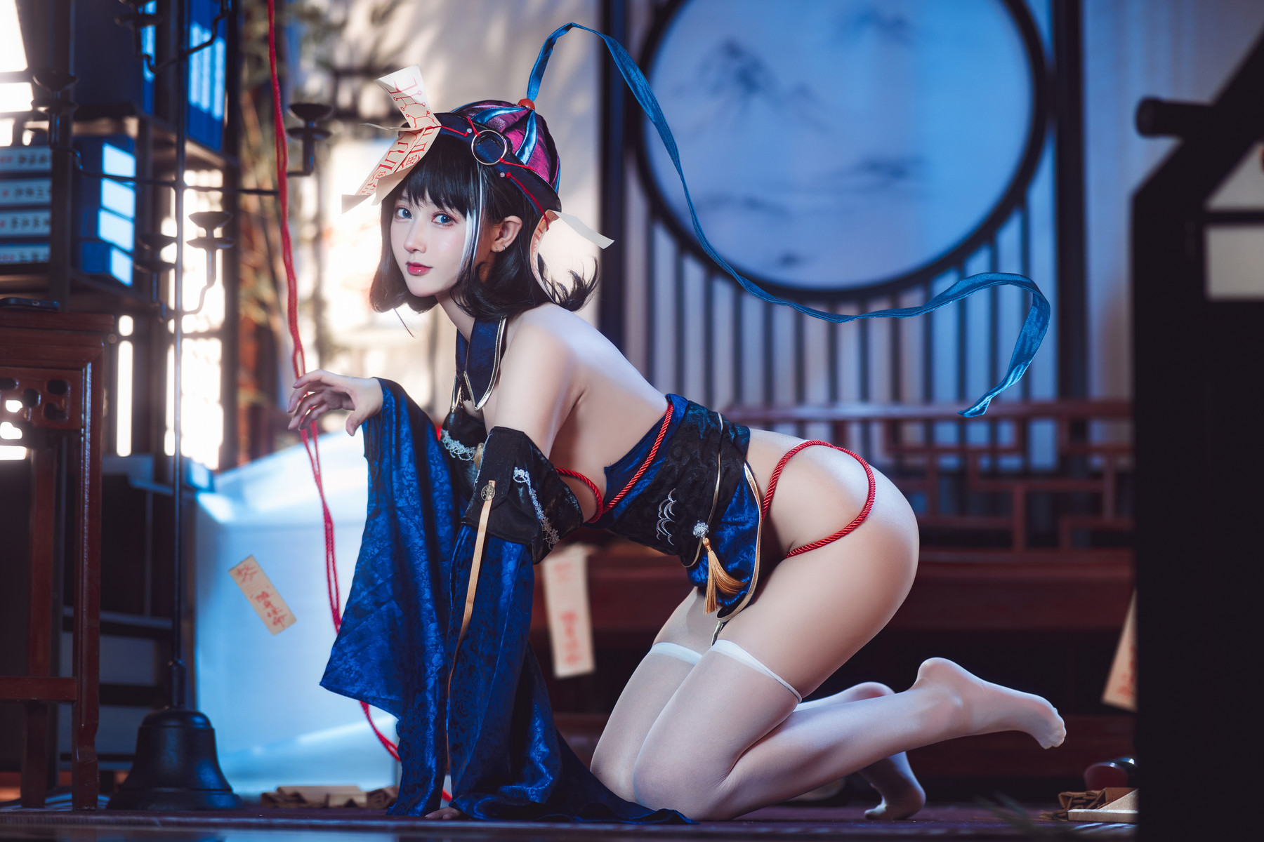 Cosplay 羽生三未 华甲欢庆僵尸三未全