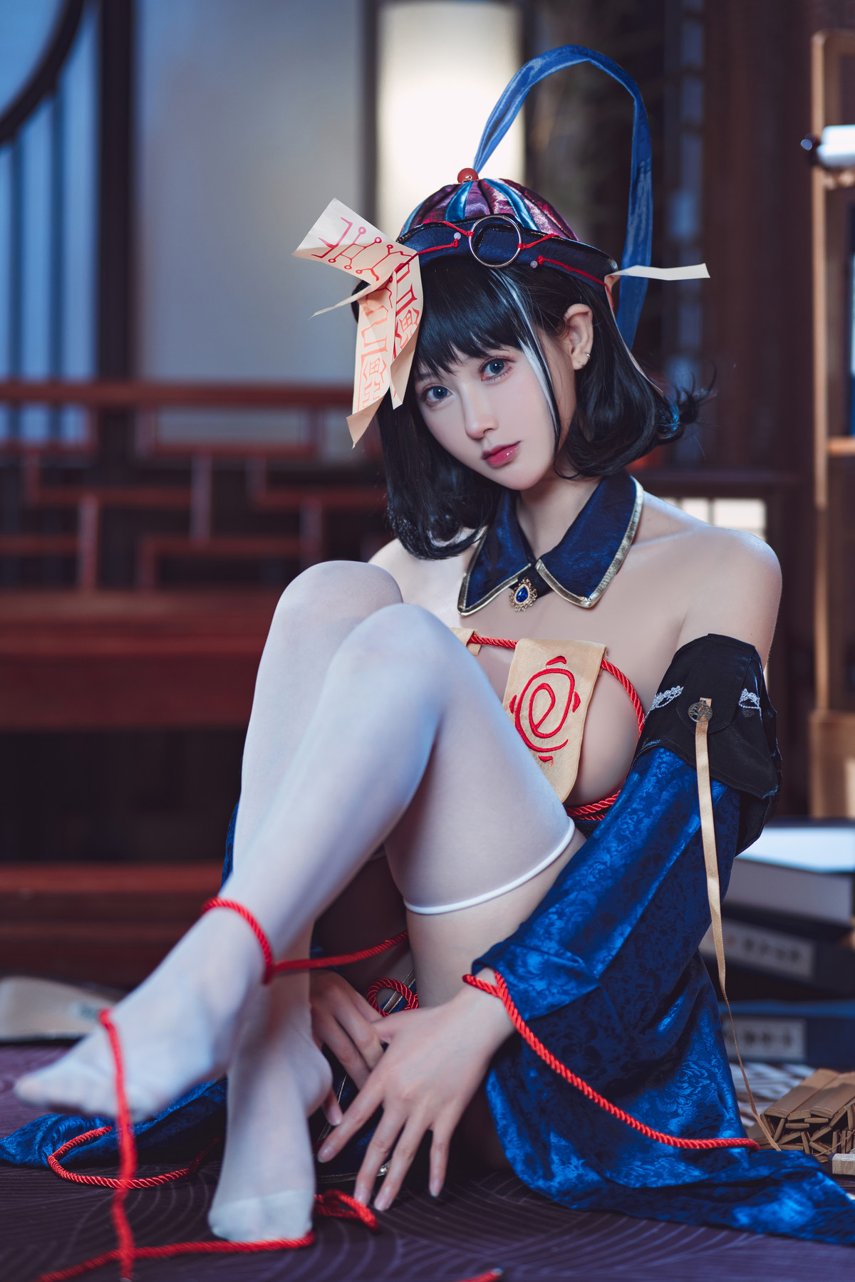 Cosplay 羽生三未 华甲欢庆僵尸三未全