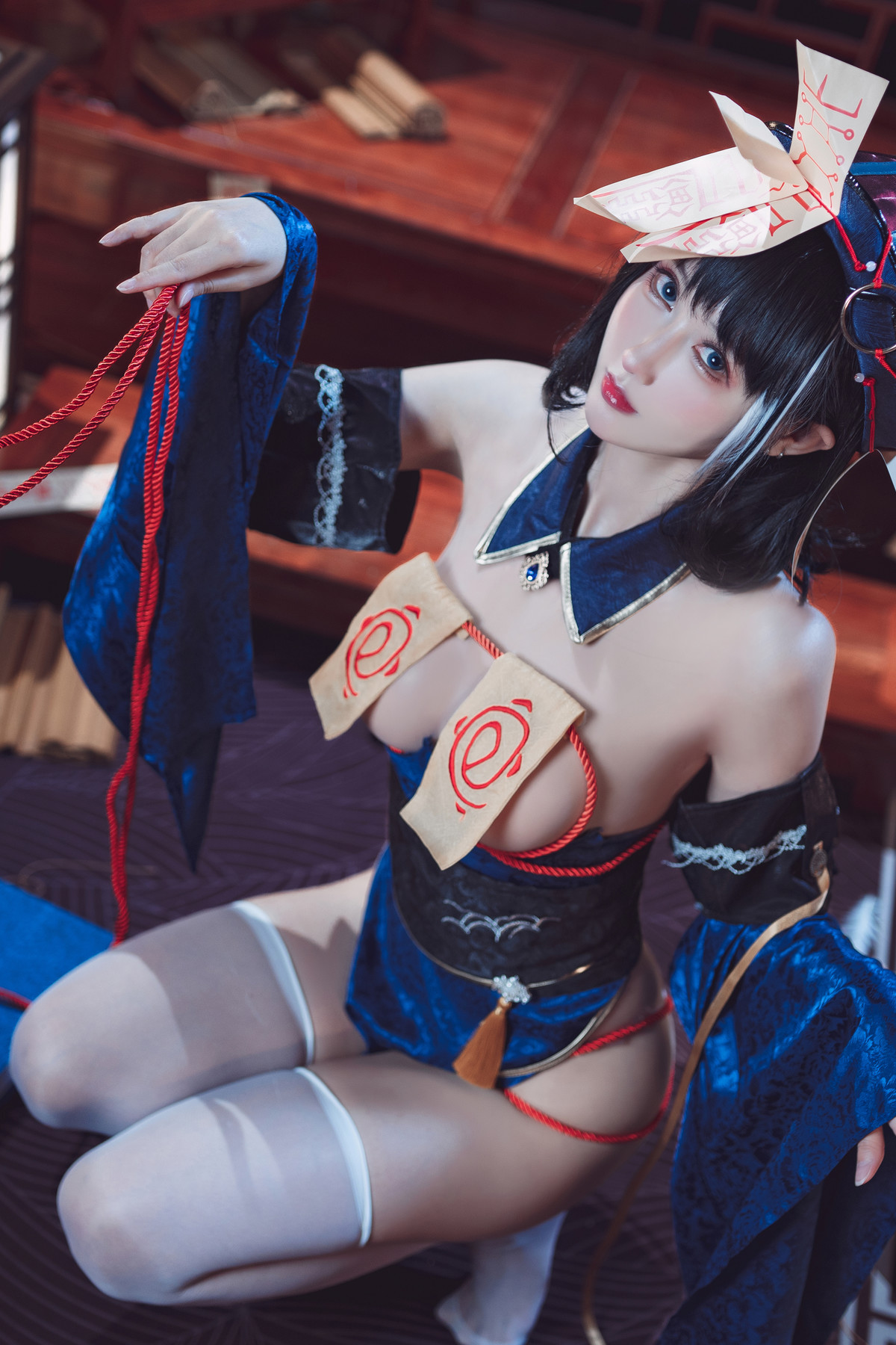 Cosplay 羽生三未 华甲欢庆僵尸三未全