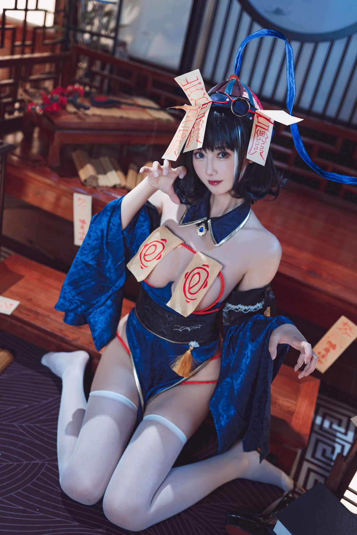 Cosplay 羽生三未 华甲欢庆僵尸三未全