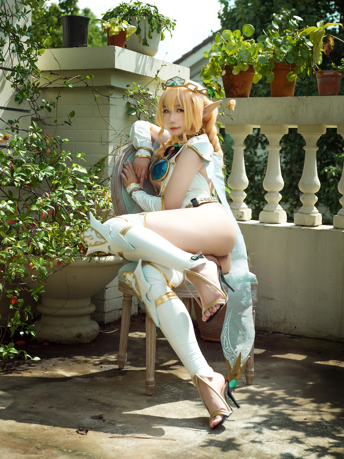 Cosplay 麻花麻花酱 精灵村 Elf Village