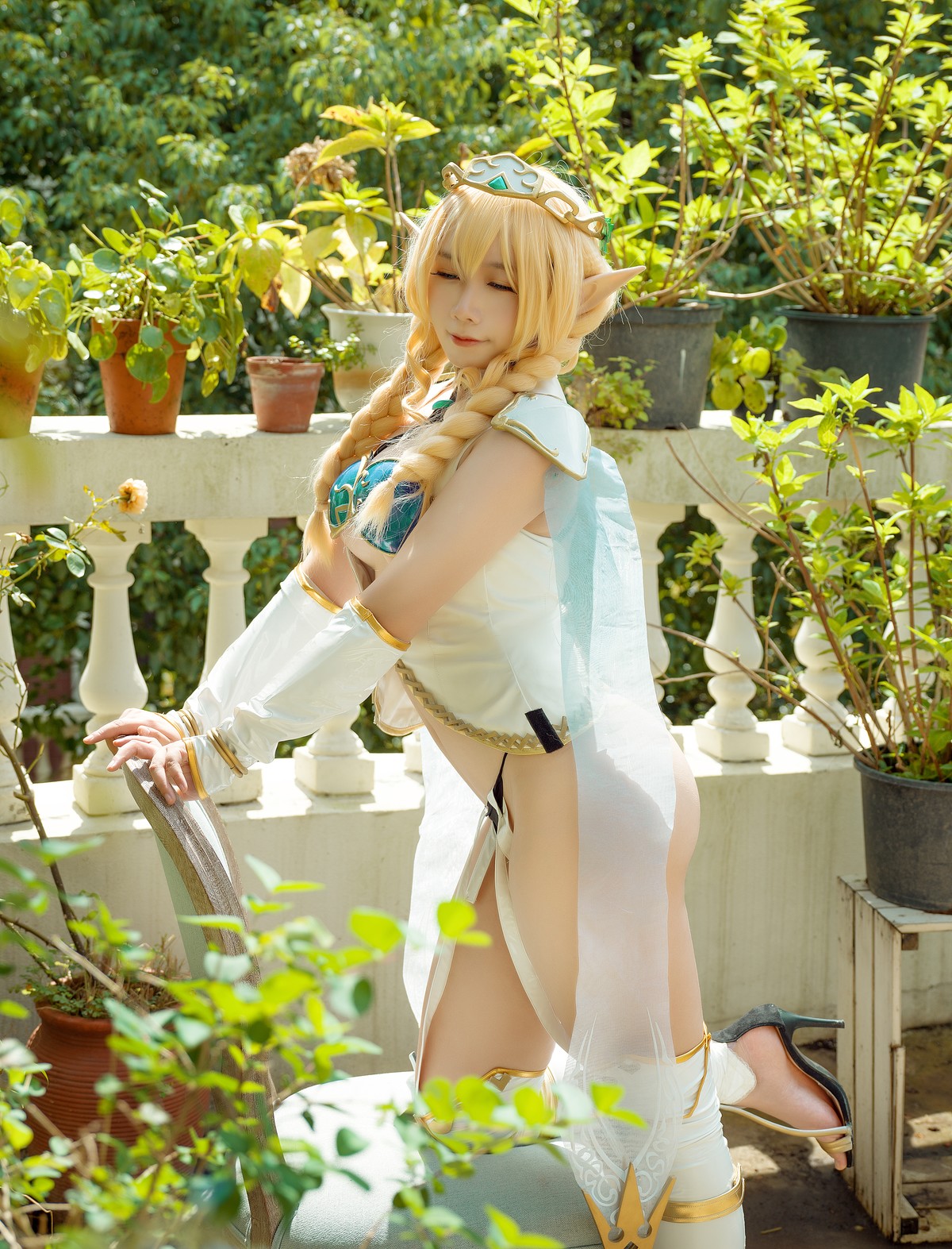 Cosplay 麻花麻花酱 精灵村 Elf Village