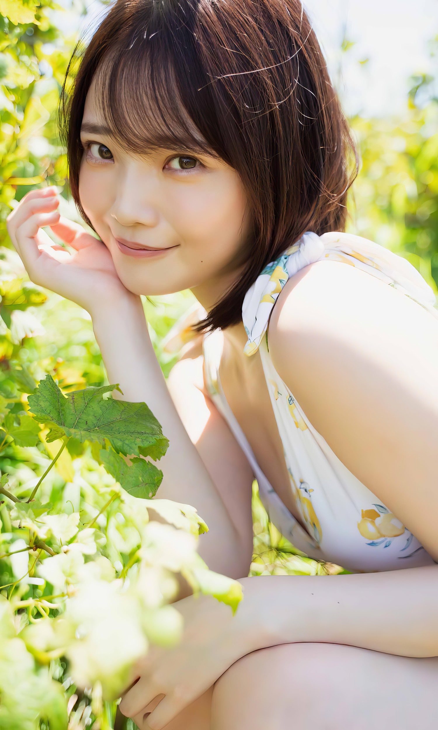 Himeka Araya 新谷姫加, 周プレ Photo Book 「Flower」 Set.02