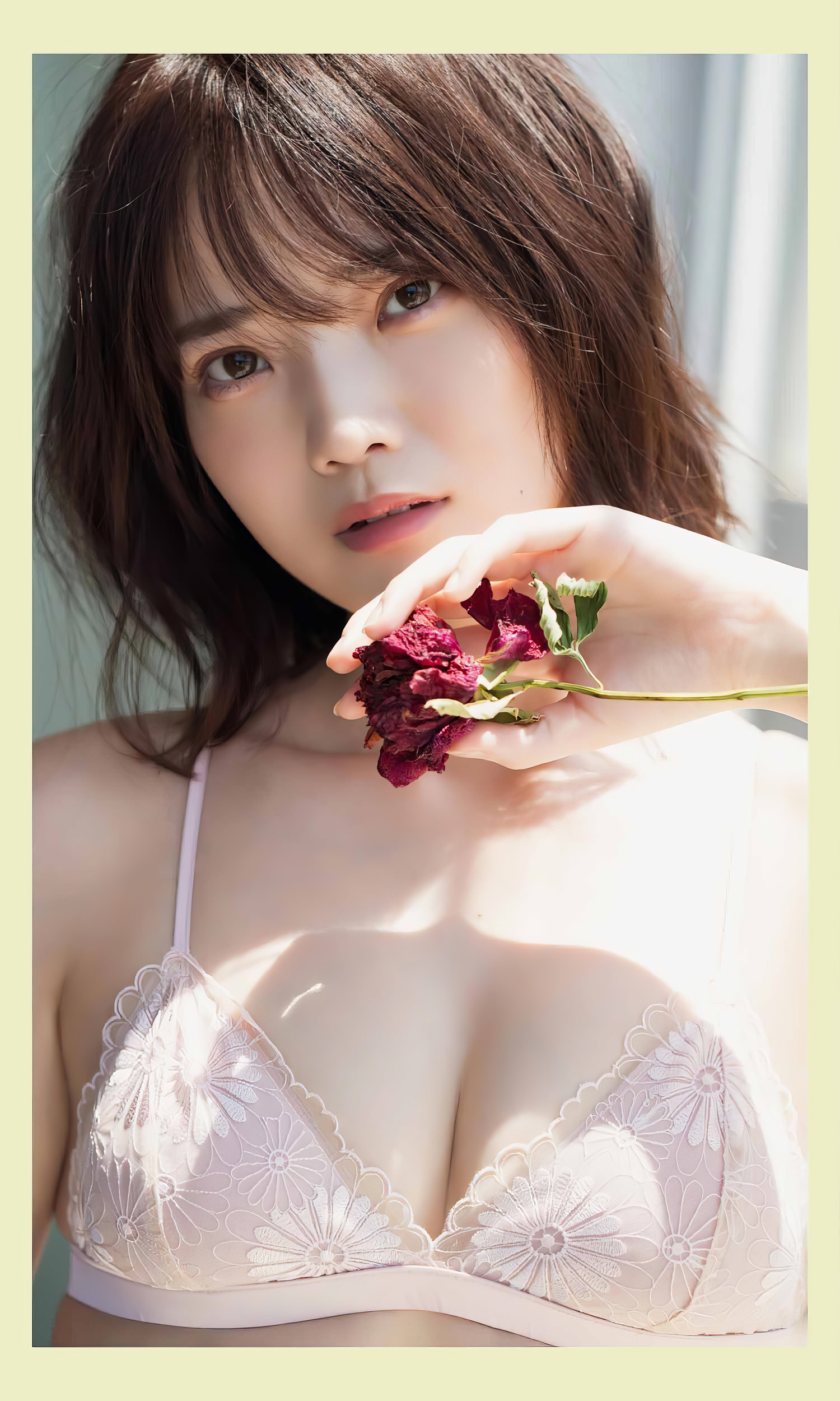 Himeka Araya 新谷姫加, 週プレ Photo Book 「Flower」 Set.01