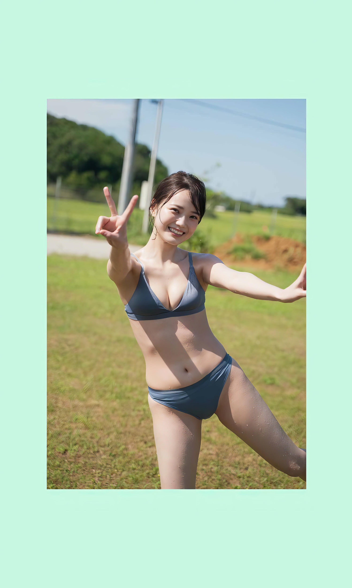 Himeka Araya 新谷姫加, 週プレ Photo Book 「Flower」 Set.01