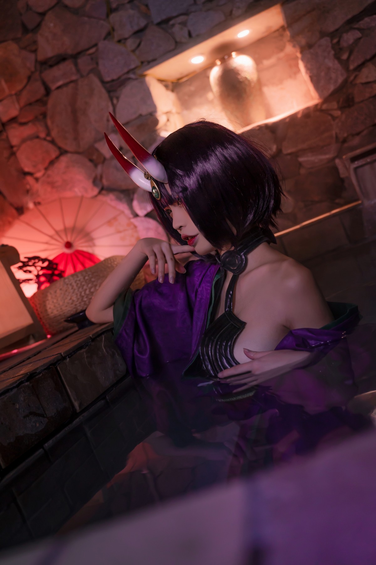 Cosplay 可可老师 Shuten Hot Spring 酒吞温泉