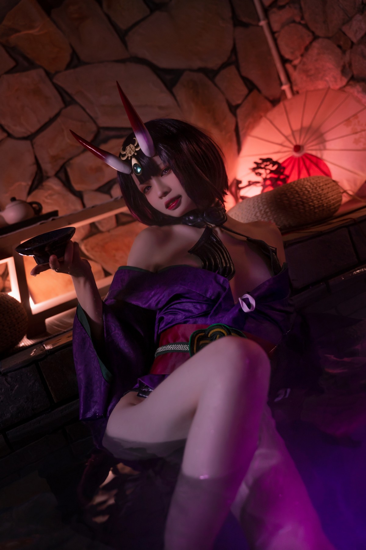 Cosplay 可可老师 Shuten Hot Spring 酒吞温泉