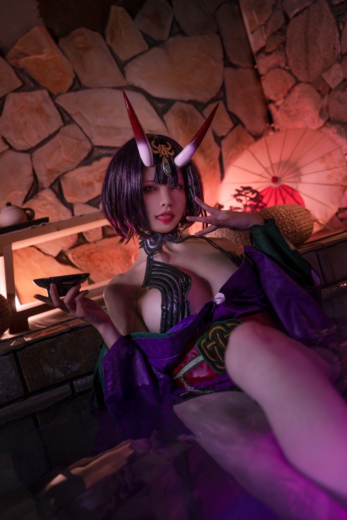Cosplay 可可老师 Shuten Hot Spring 酒吞温泉