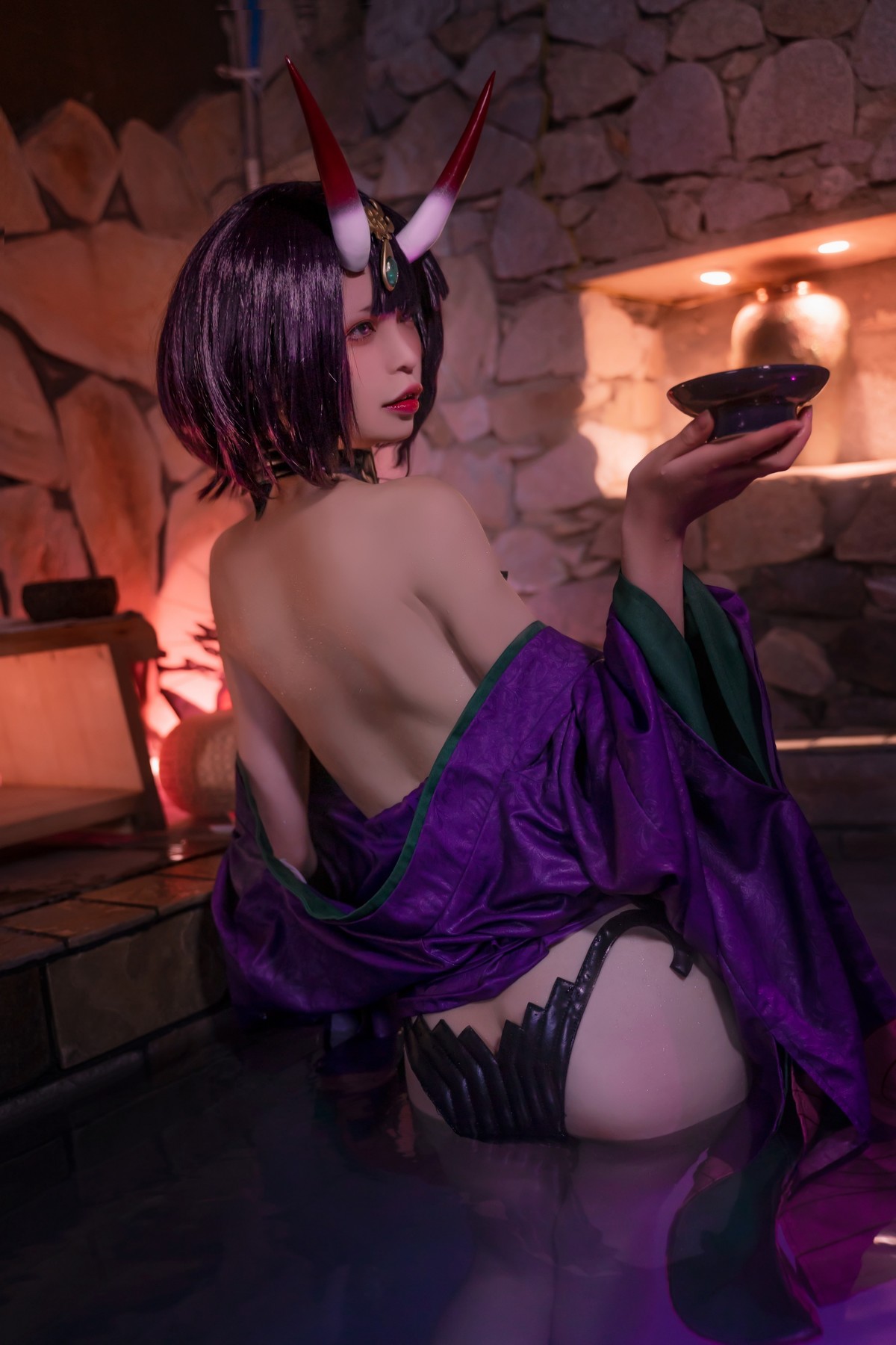 Cosplay 可可老师 Shuten Hot Spring 酒吞温泉