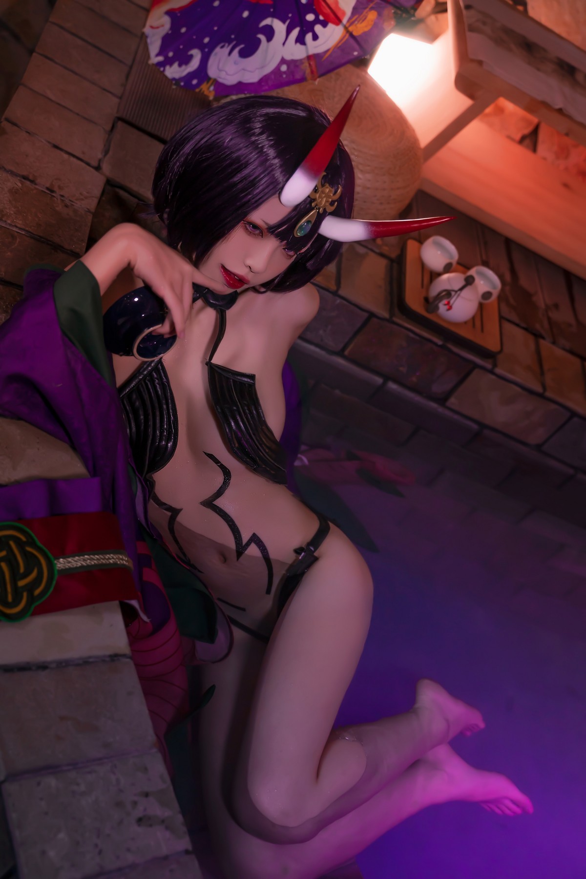 Cosplay 可可老师 Shuten Hot Spring 酒吞温泉