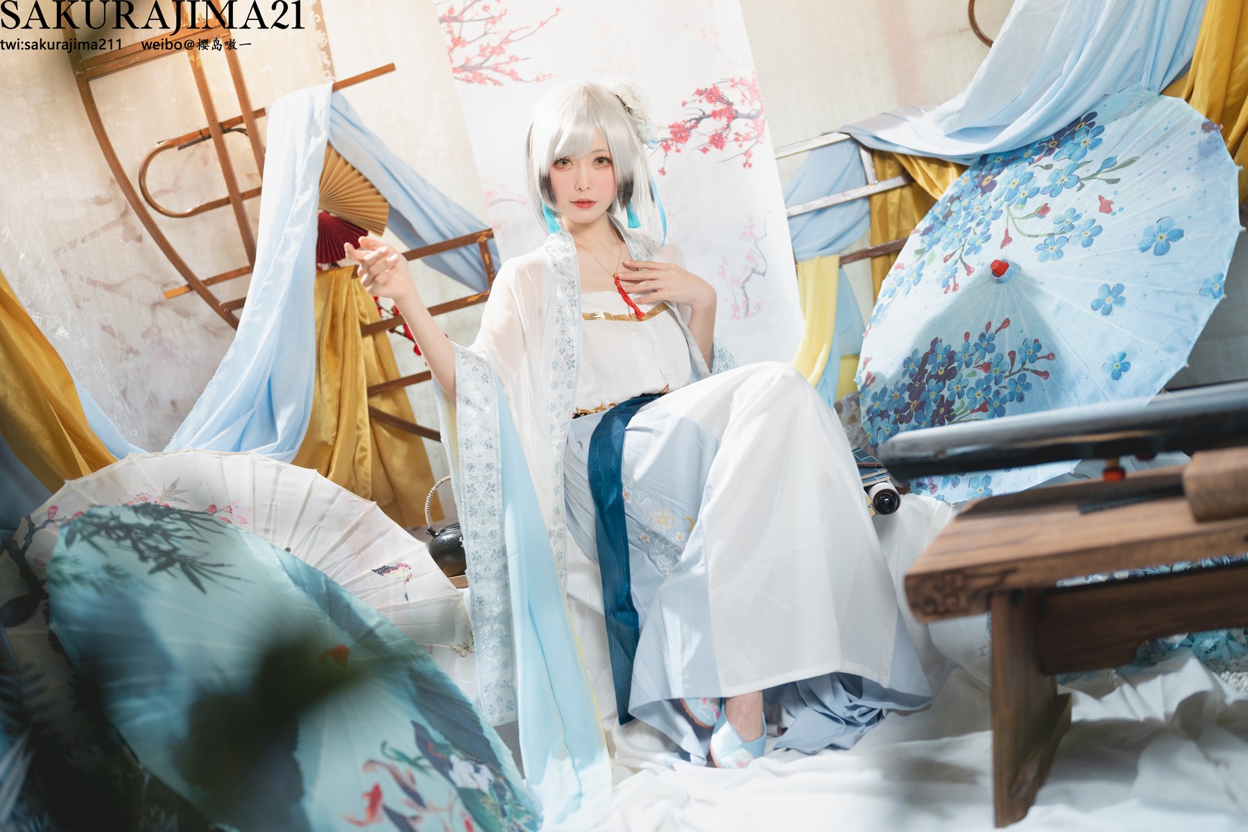 Cosplay 樱岛嗷一 海天 书香水榭