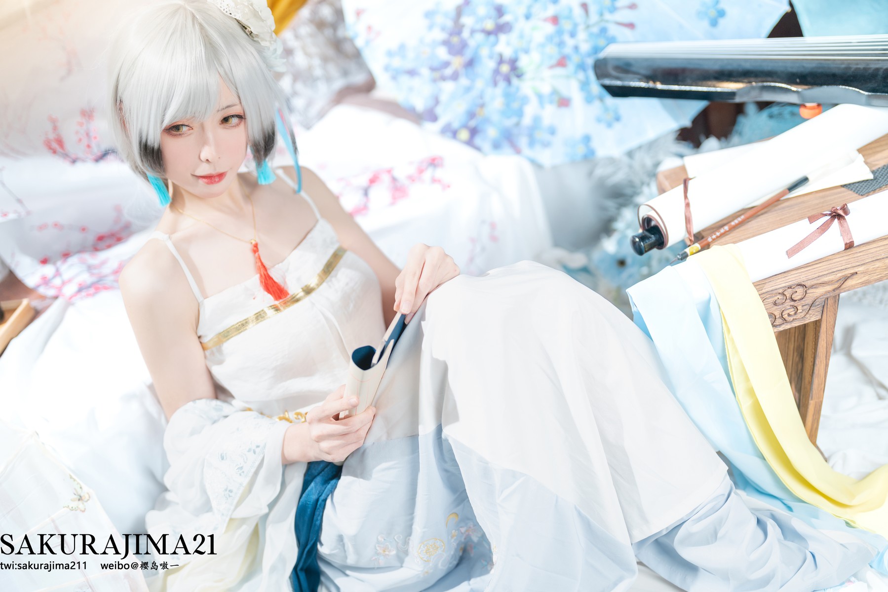 Cosplay 樱岛嗷一 海天 书香水榭