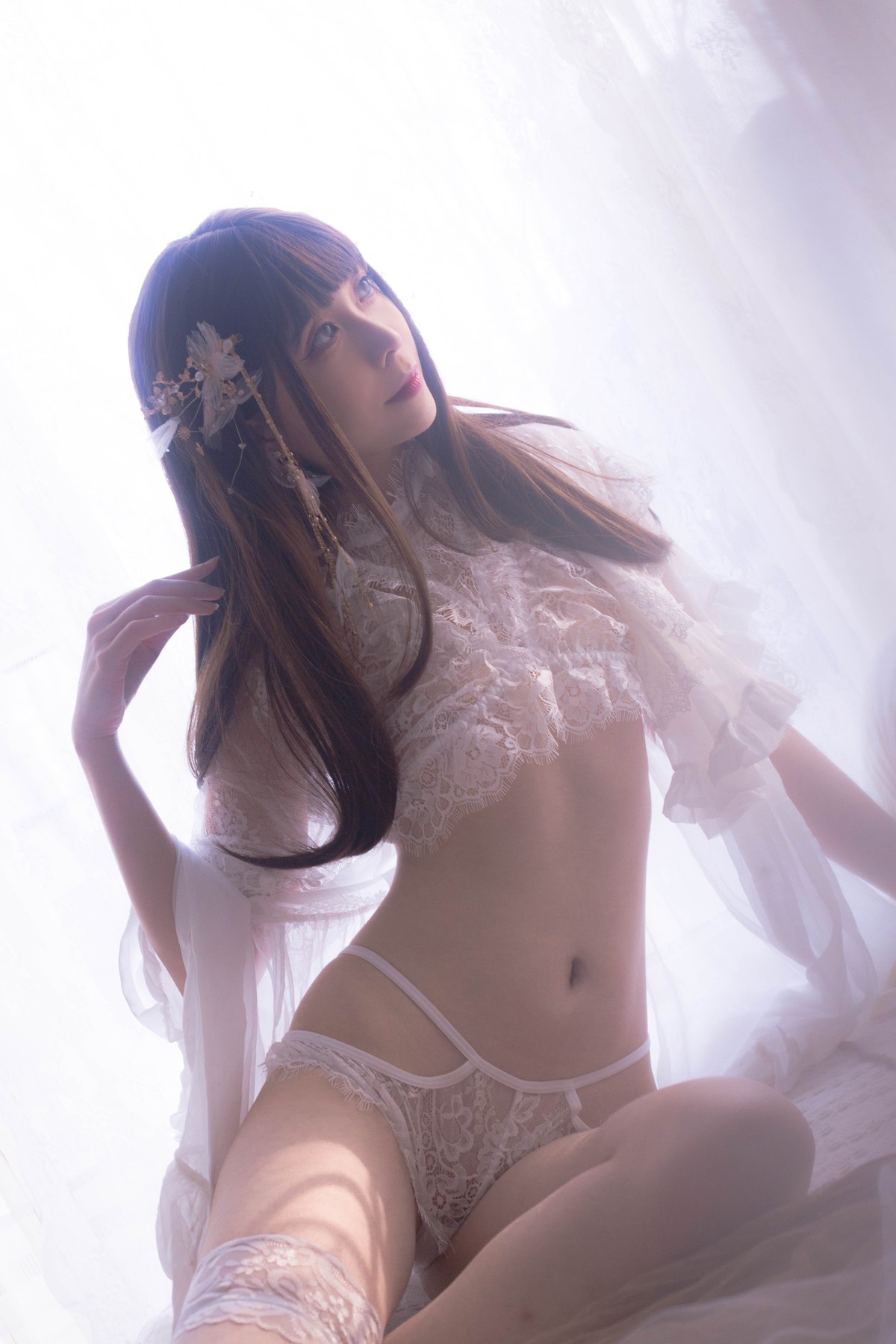 Cosplay 翎柒菜菜 白色流云