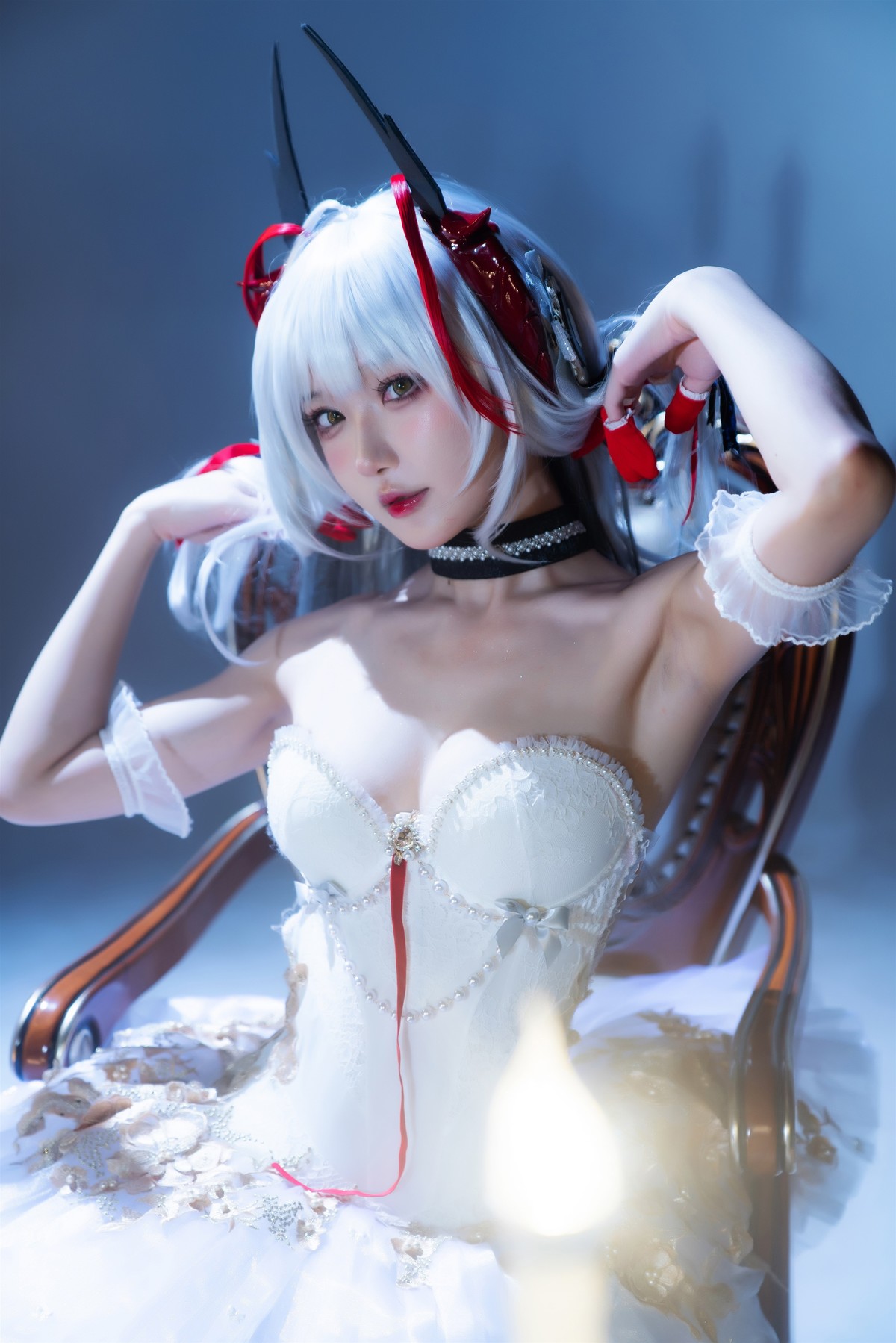 Cosplay 阿包也是兔娘 明日方舟 芭蕾