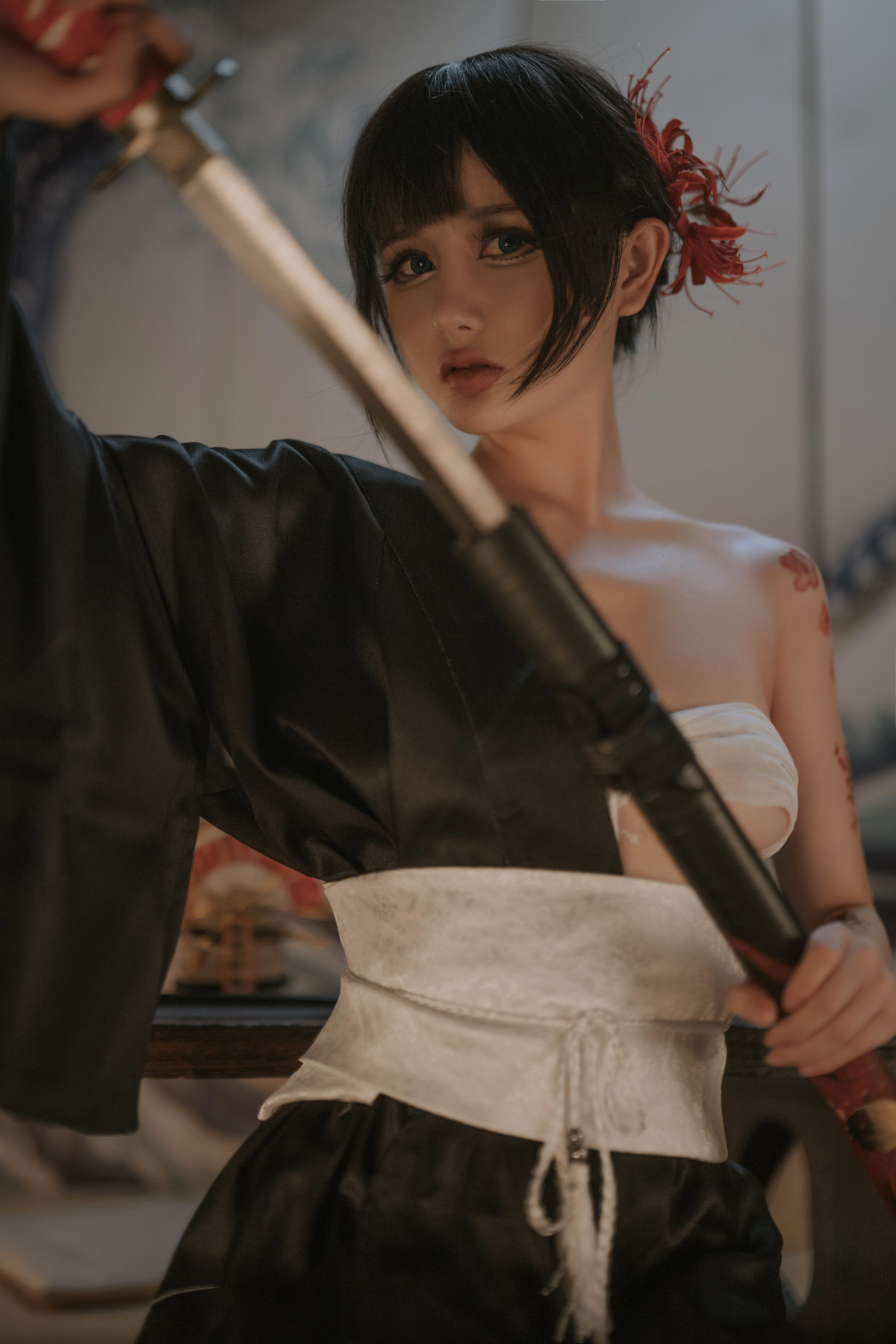 Cosplay 您的蛋蛋 黑帮大小姐